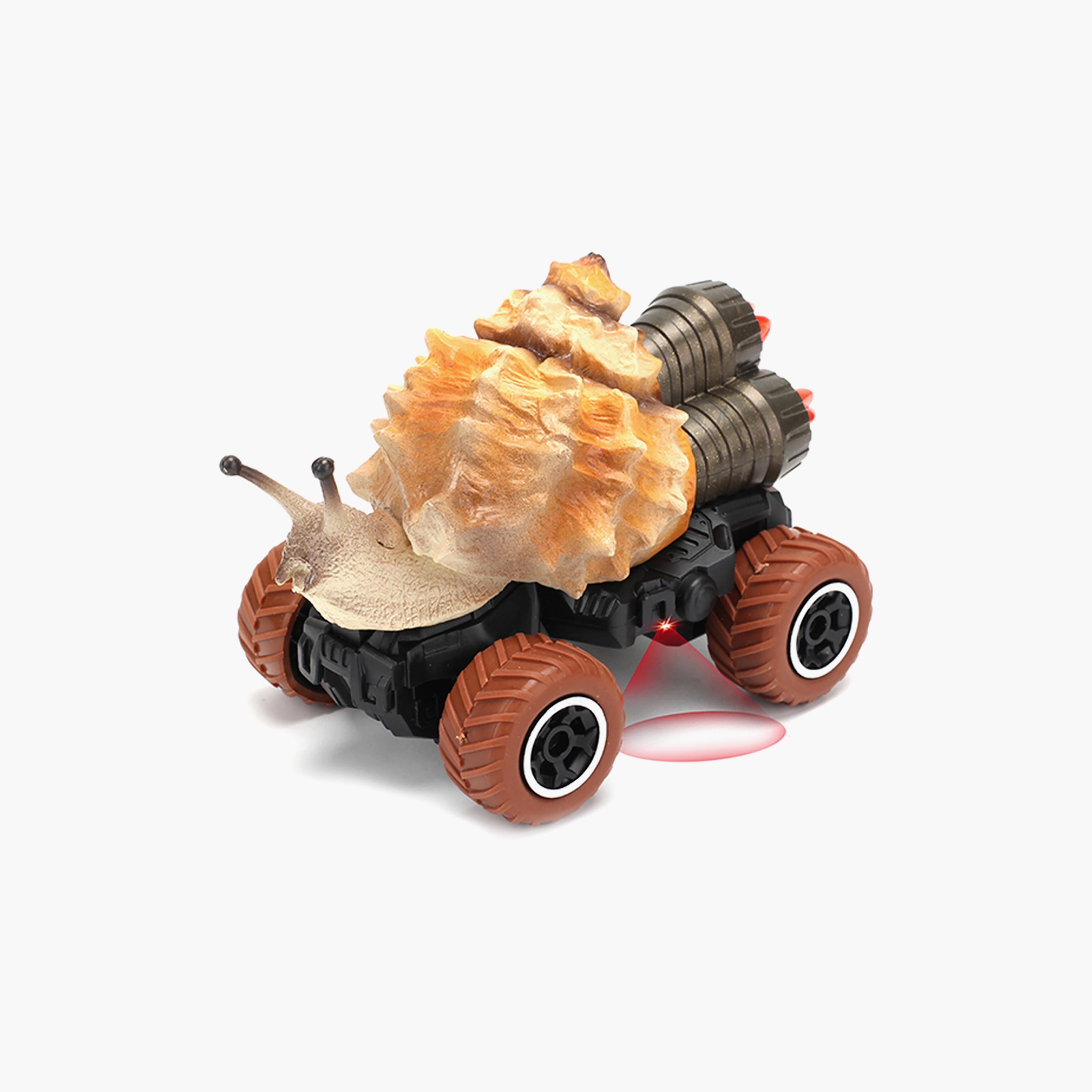 Little Story Kids Toy 2 Channel Snail Car With Remote Control, Brown-toys-remotecontrolledvehicles-rccars-image-1