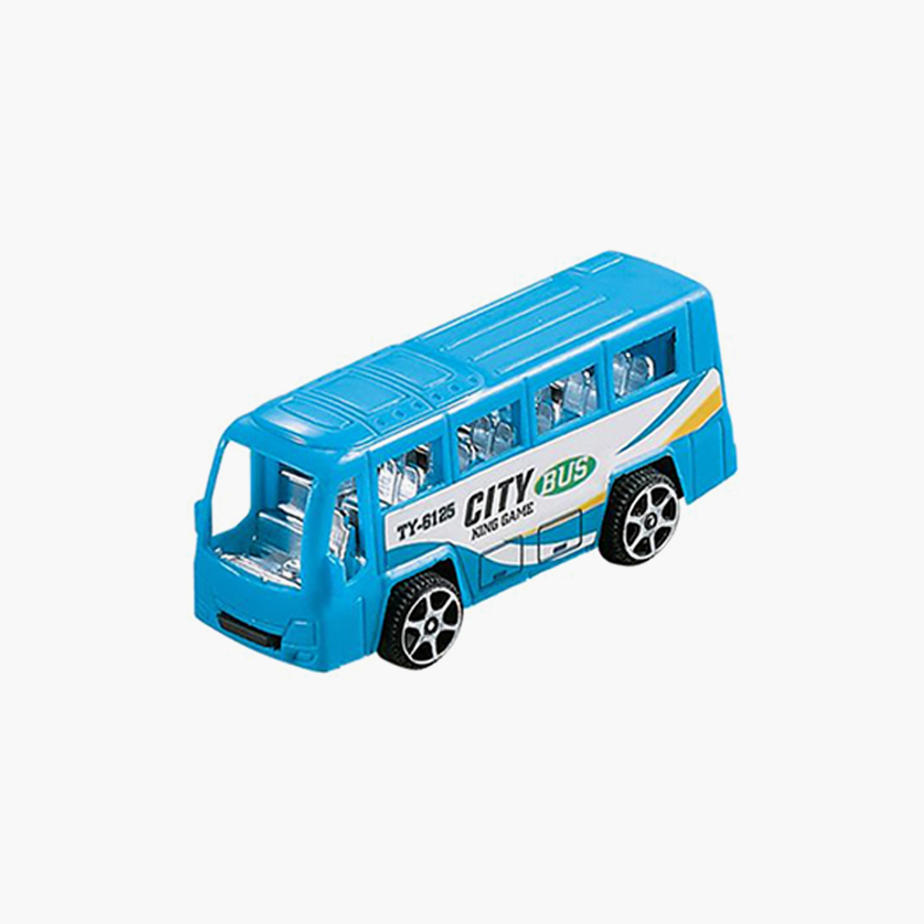 لعبة للأطفال سيارة وحافلة سحب للخلف من ليتل ستوري، مجموعة من 6-toys-playvehicles-vehicleplaysets-image-5