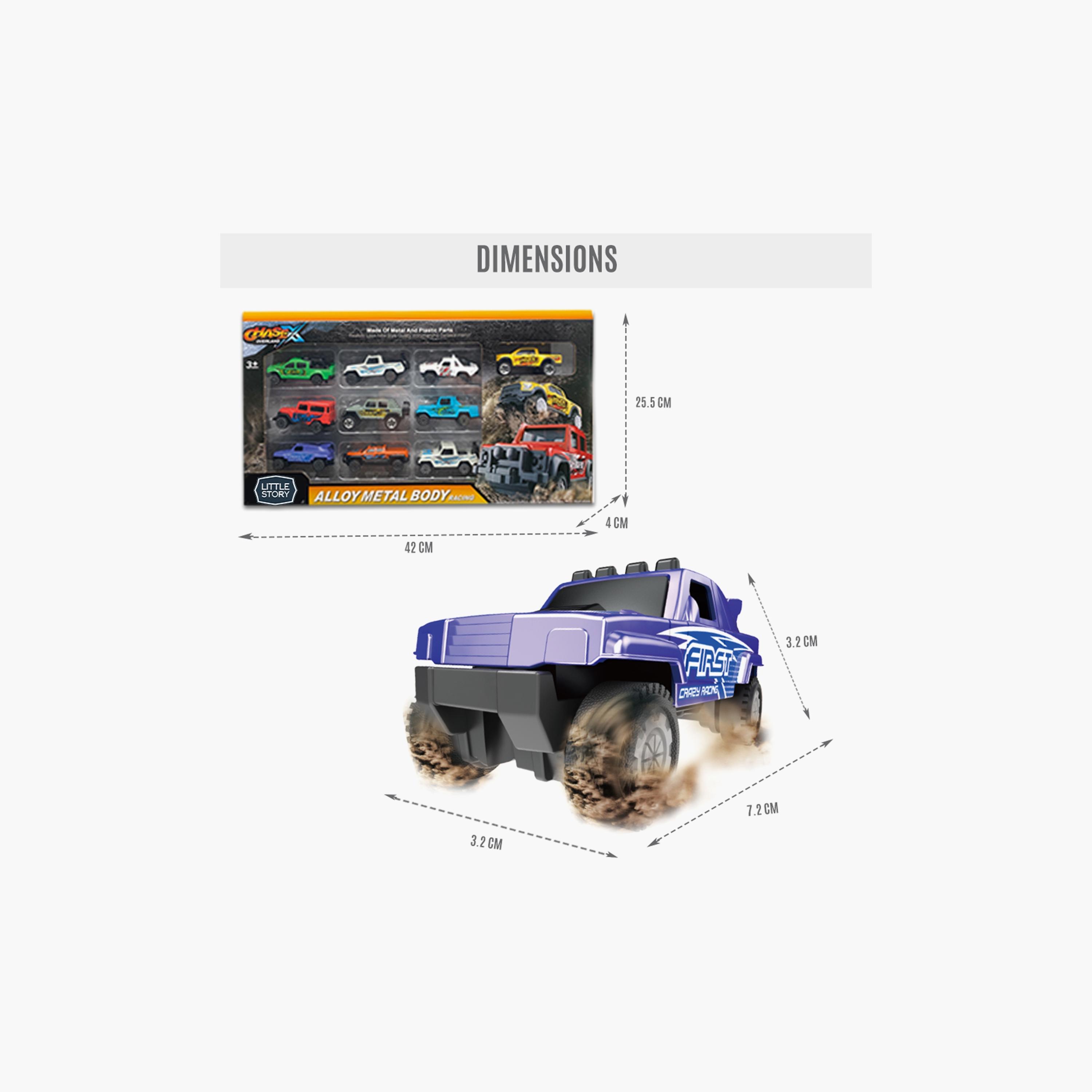 لعبة سيارة زحلقة مصبوبة جرافيتي من ليتل ستوري-toys-playvehicles-diecastcars-image-4