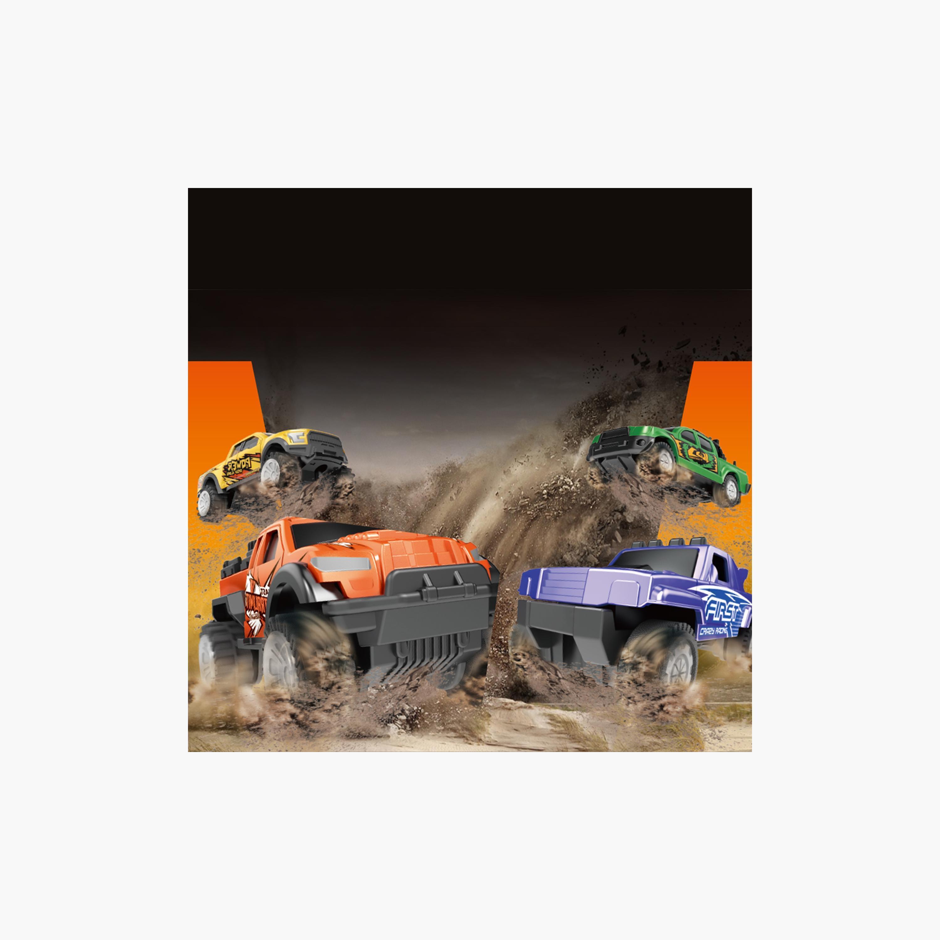 مجموعة لعب سيارة زحلقة لعبة مصبوبة جرافيتي 10 قطع من ليتل ستوري-toys-playvehicles-diecastcars-image-2