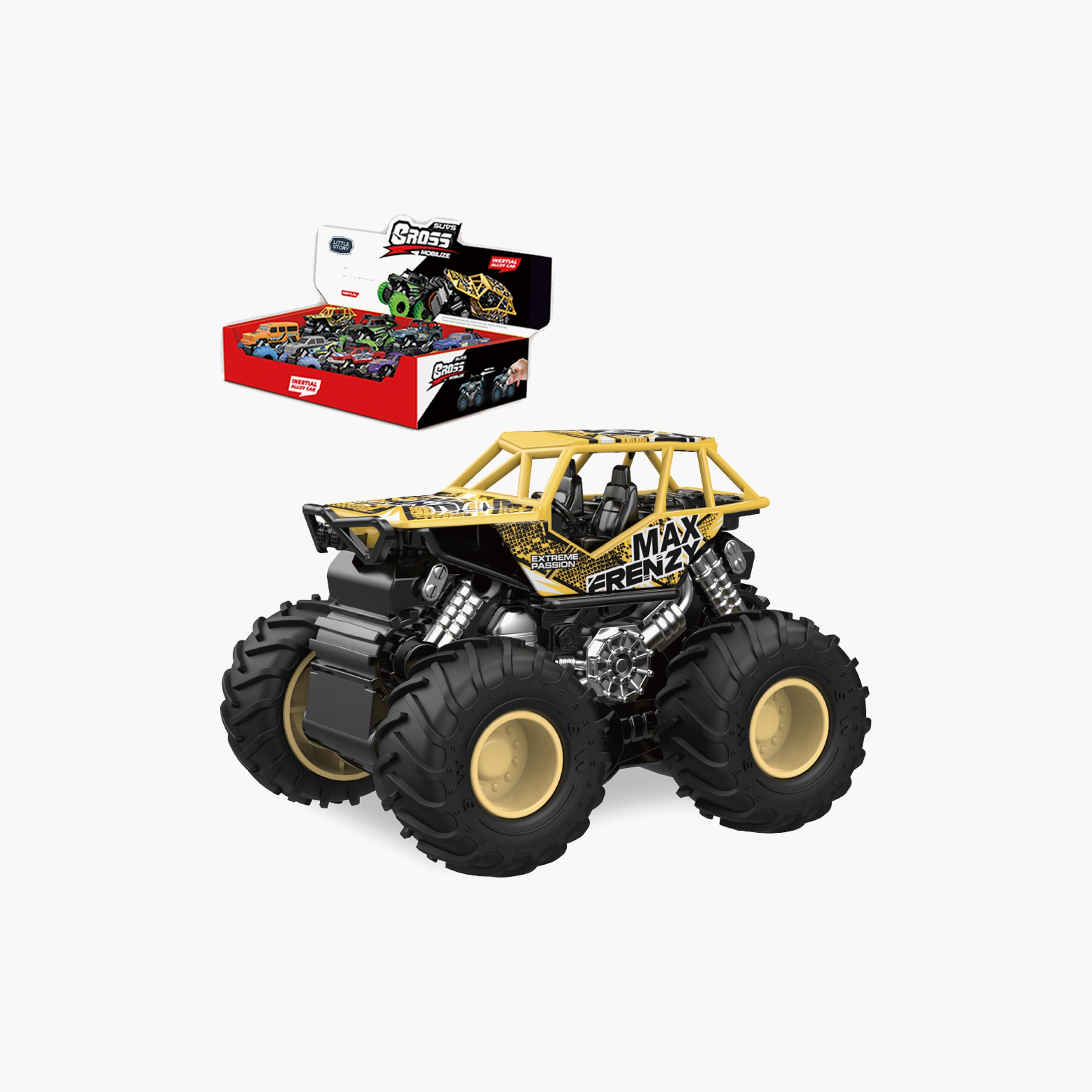 Little Story 8-Piece 4X4 Inertia Toy Car Set-toys-playvehicles-vehicleplaysets-image-2