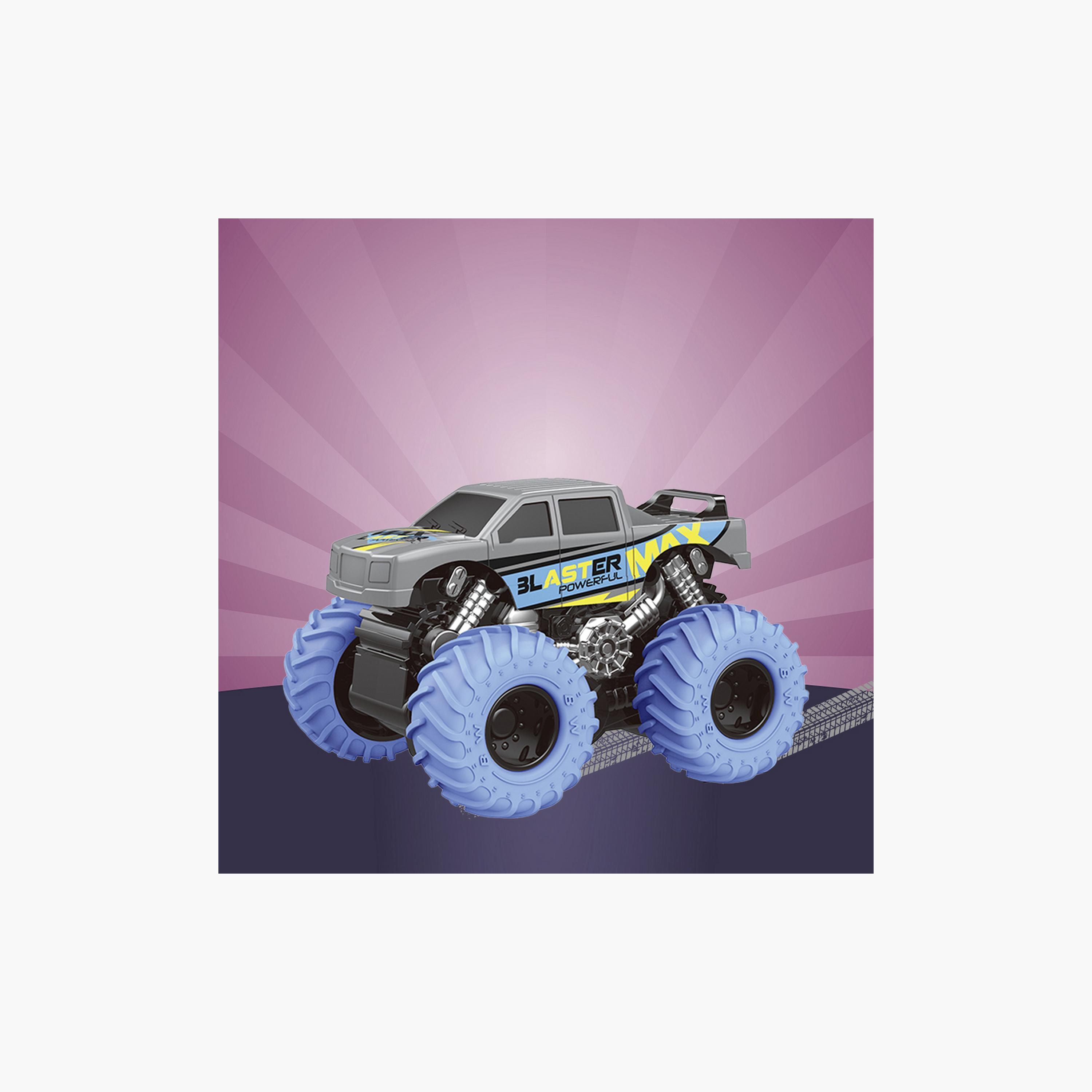 مجموعة لعب سيارة 4*4 بالقصور الذاتي مصبوبة من ليتل ستوري، أزرق-toys-playvehicles-diecastcars-image-4