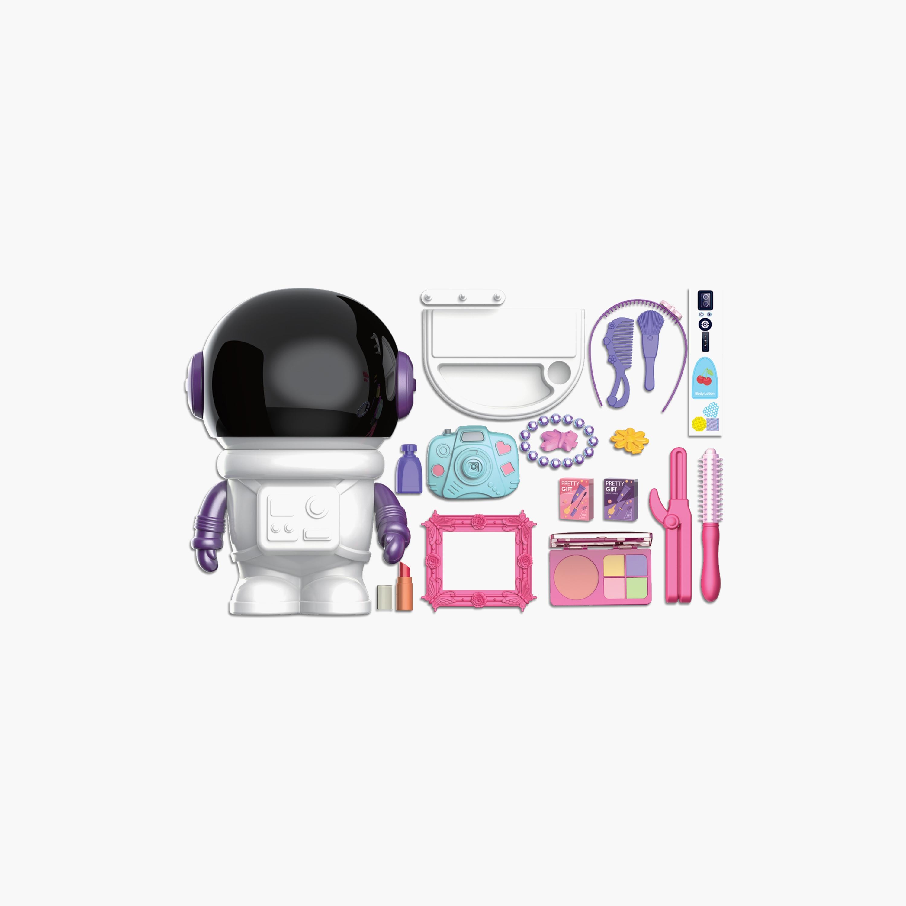 مجموعة ماكياج رائد فضاء 20قطعة من ليتل ستوري، ألوان متعددة-toys-babyandtoddlertoys-stackingandnestingtoys-image-3