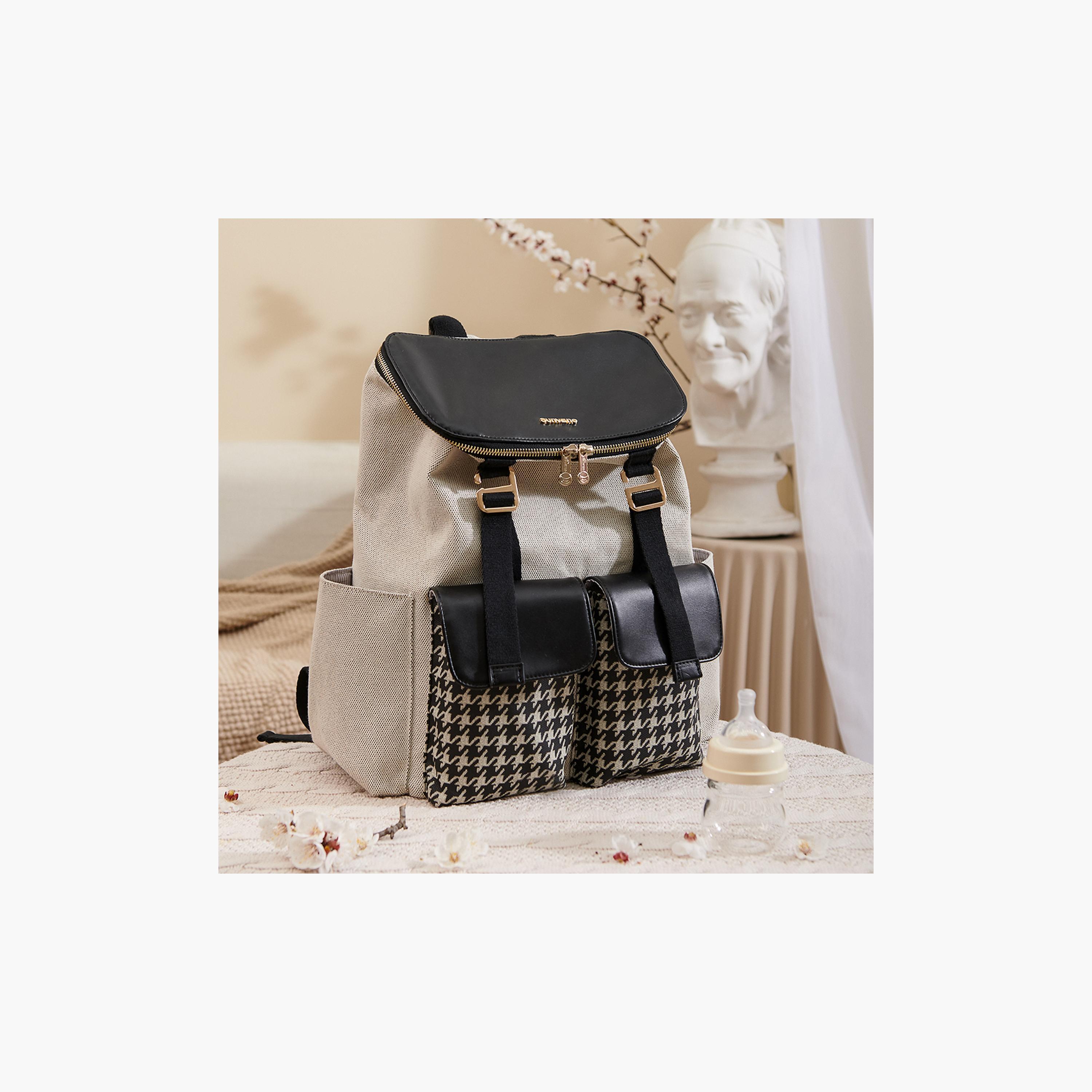 Sunveno Mamma Diaper Bag, Black-baby-gear-diaperbags-image-4