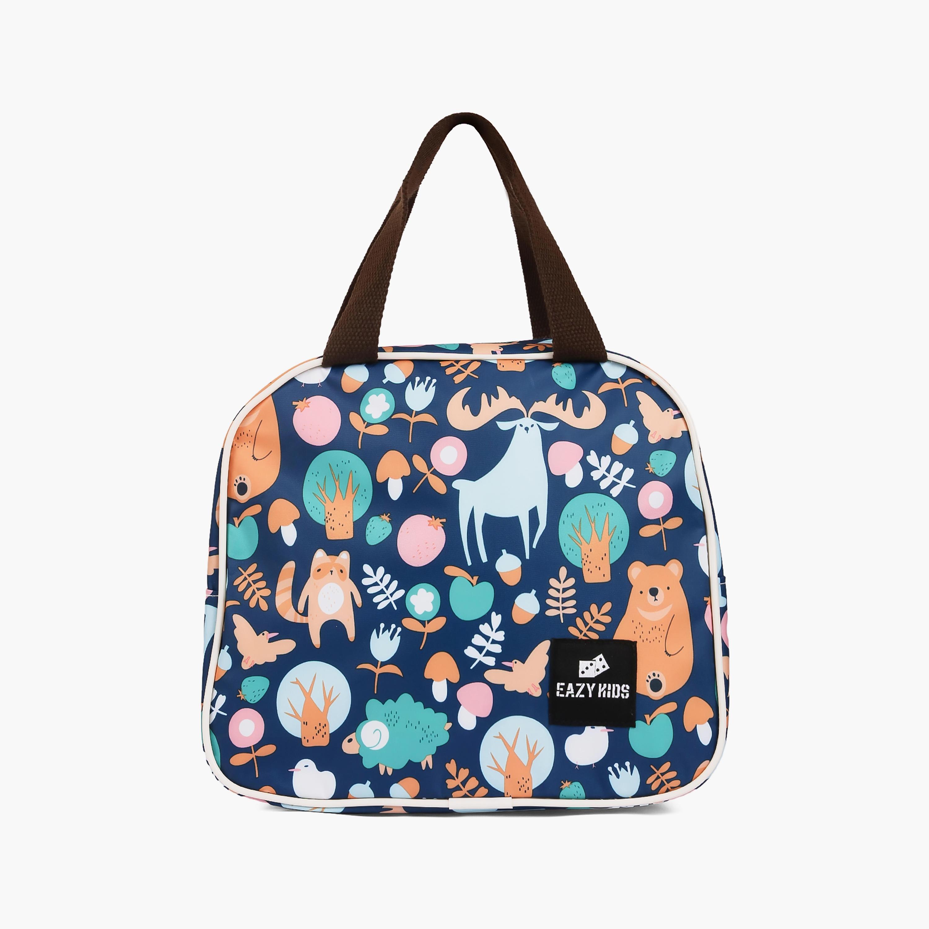 Eazy Kids Panda Lunch Bag, Blue-school-lunchessentials-lunchbags-image-3
