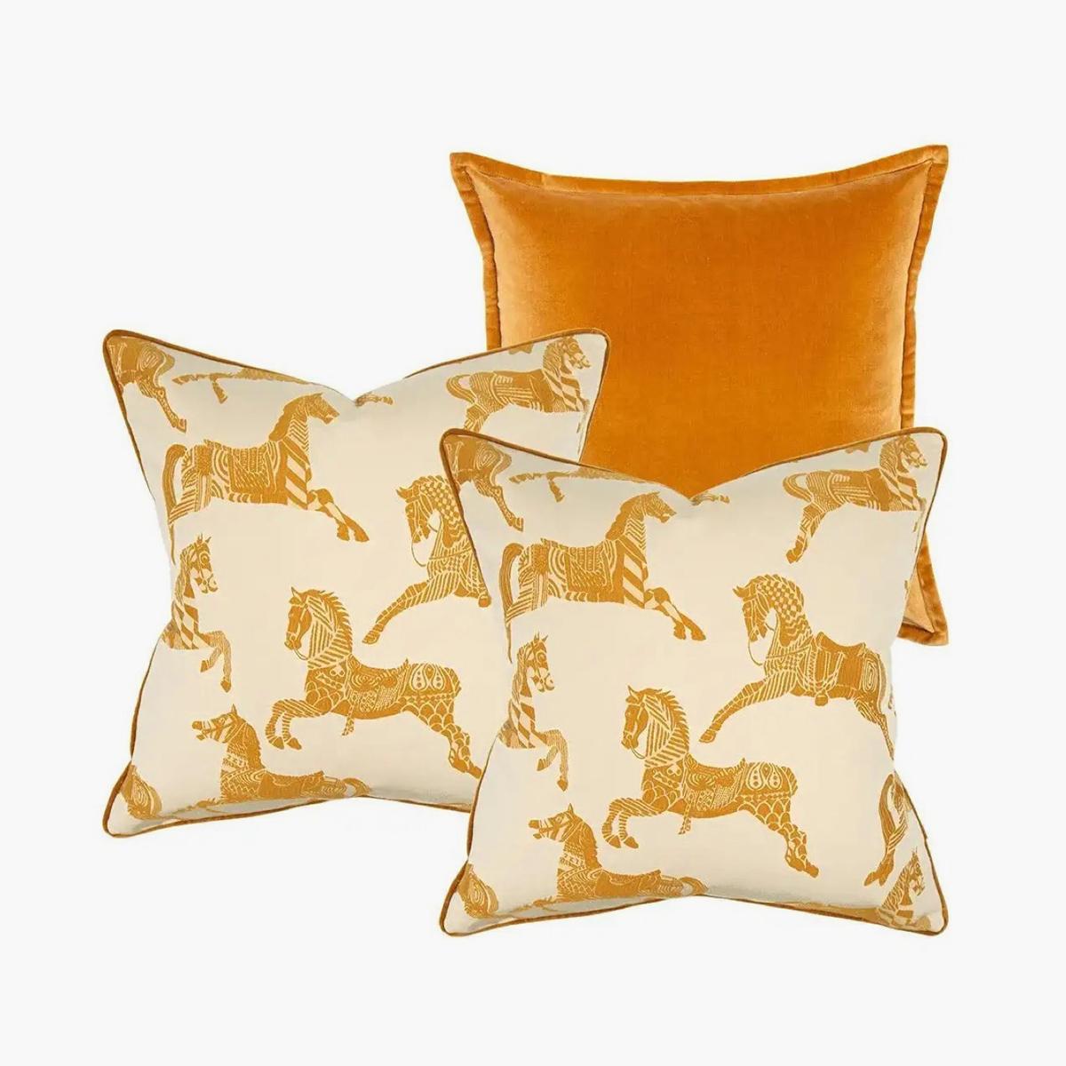 Arie Bundle 3-Piece Down Feather Filled Cushion Set - 50x50 cm