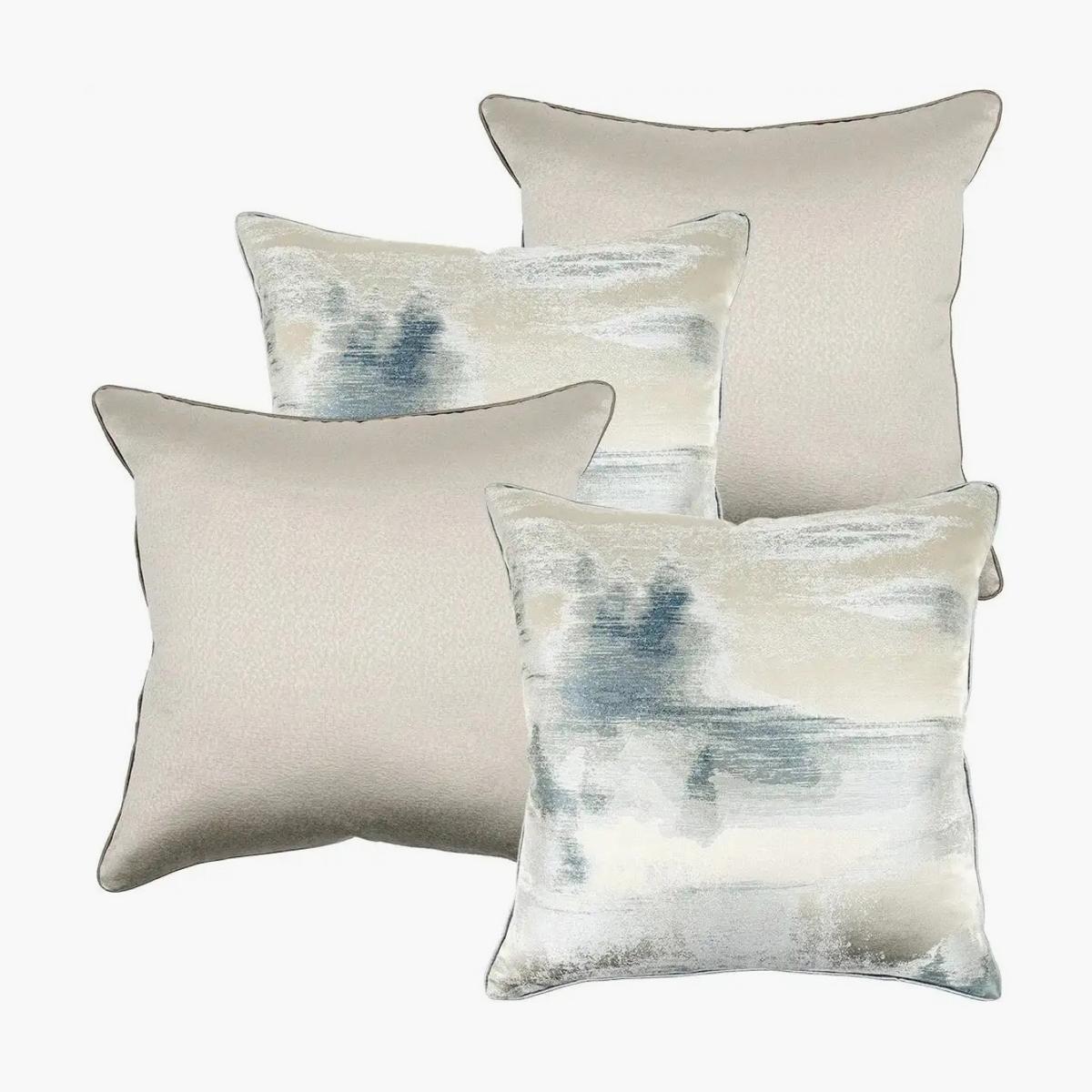 Celia 4-Piece Down Feather Filled Cushion Set - 50x50 cm