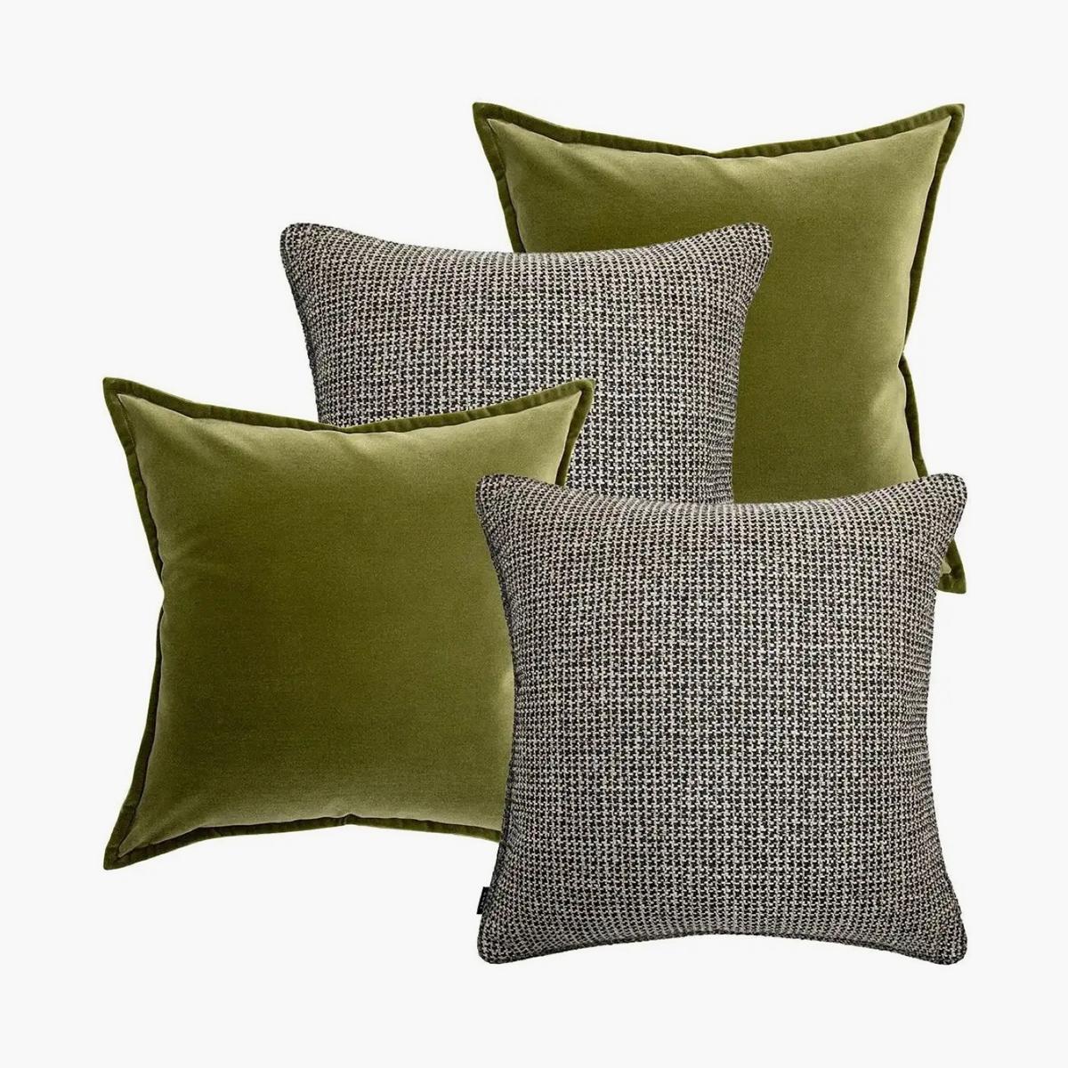 Olympia 4-Piece Down Feather Filled Cushion Set - 50x50 cm
