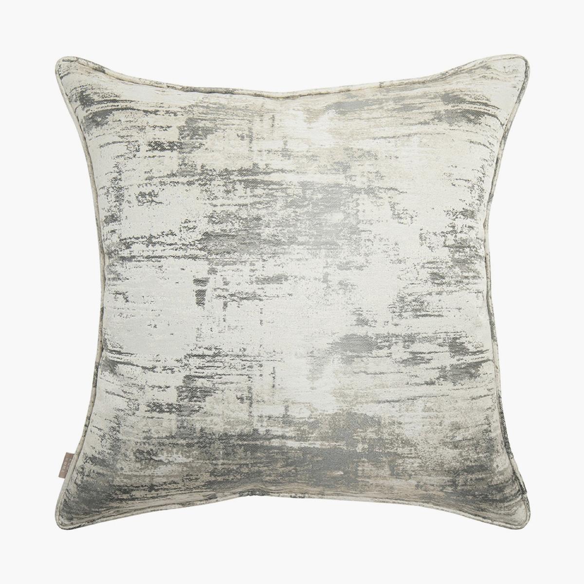 Theo Laurent Brushstroke Pattern Filled Cushion - 50x50 cm