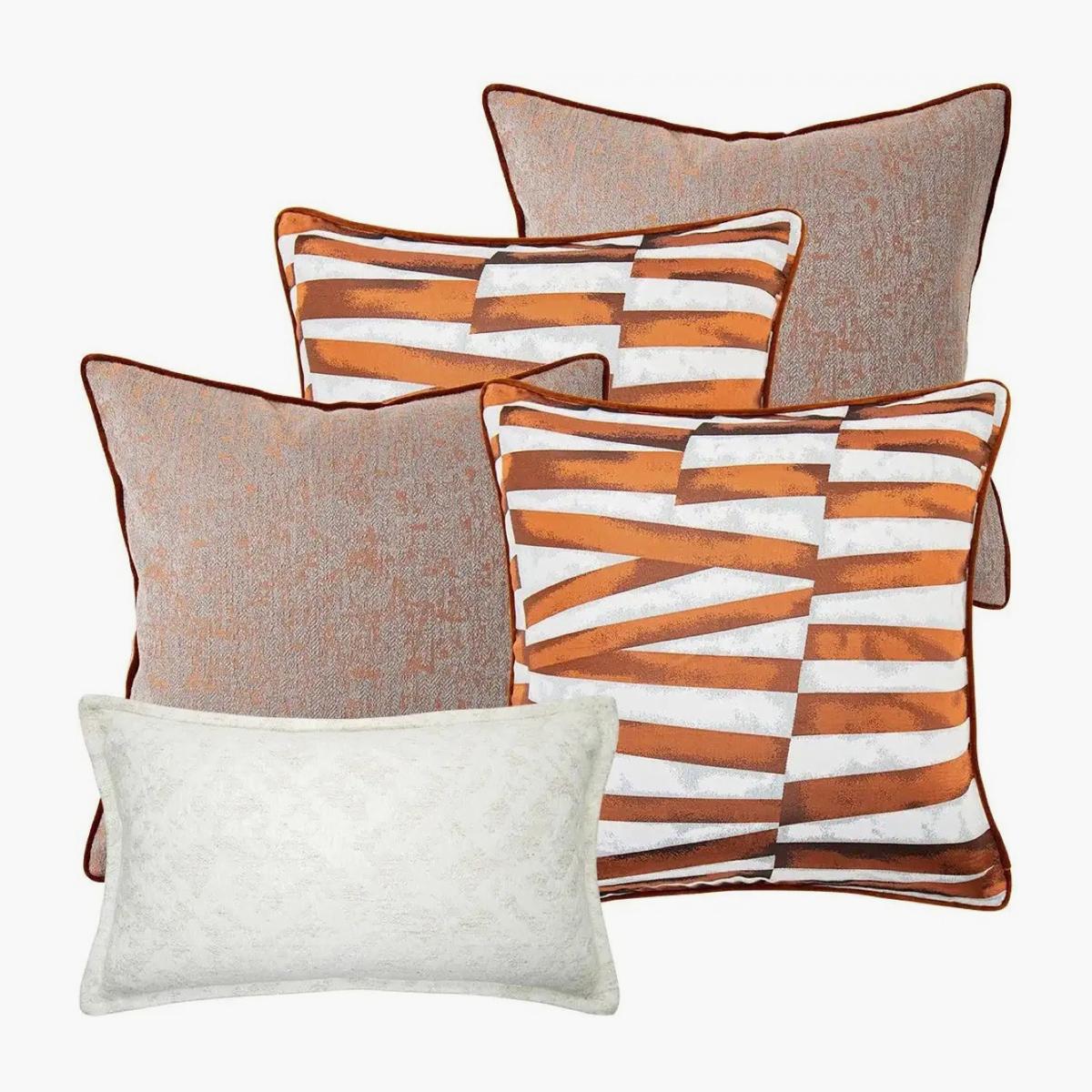 Topaz 5-Piece Down Feather Filled Cushion Set