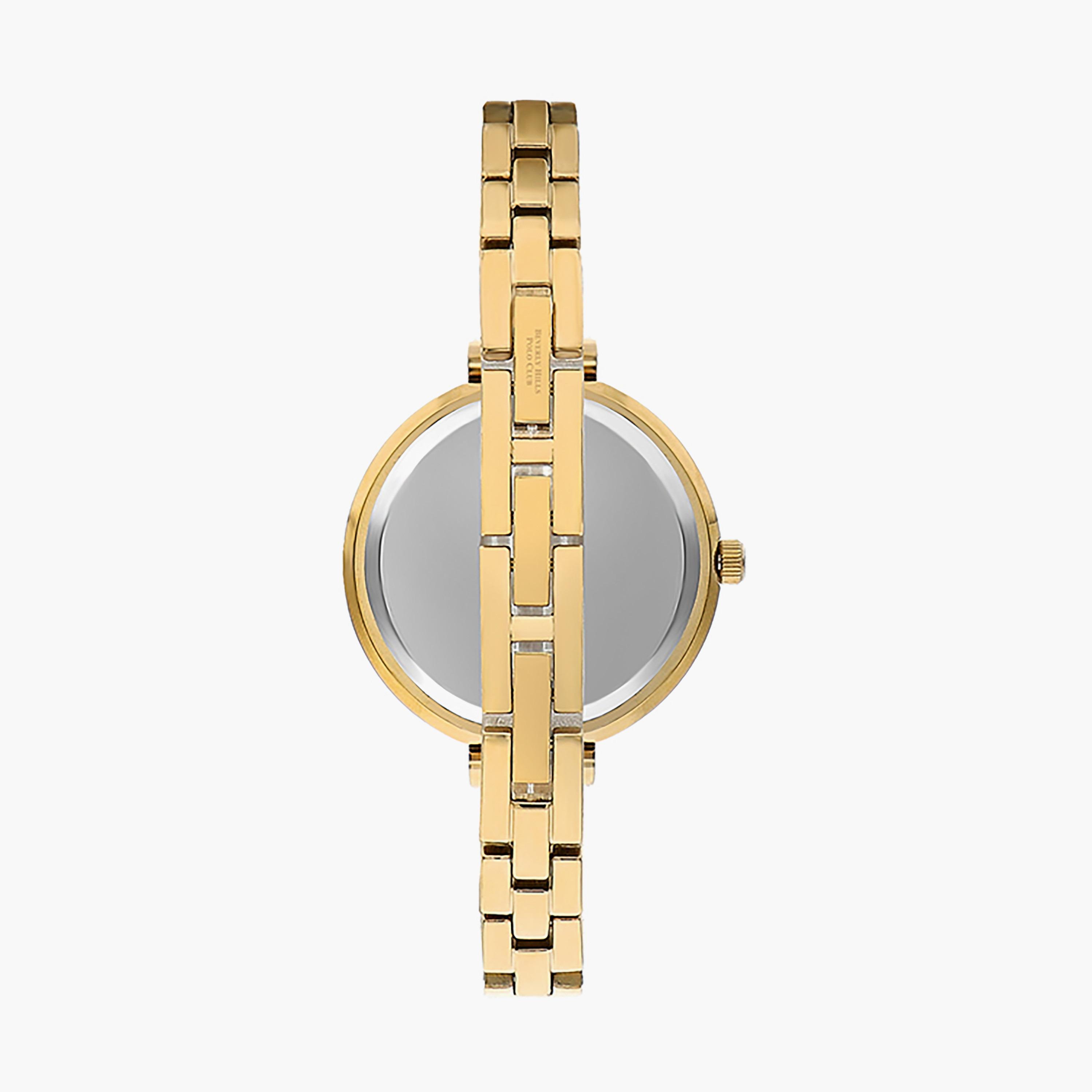ساعة بيفرلي هيلز بولو كلوب ذو أنالوج بسوار ستانلس ستيل مع لون ذهبي BP3331X.110-women-watchesandjewellery-watches-image-3