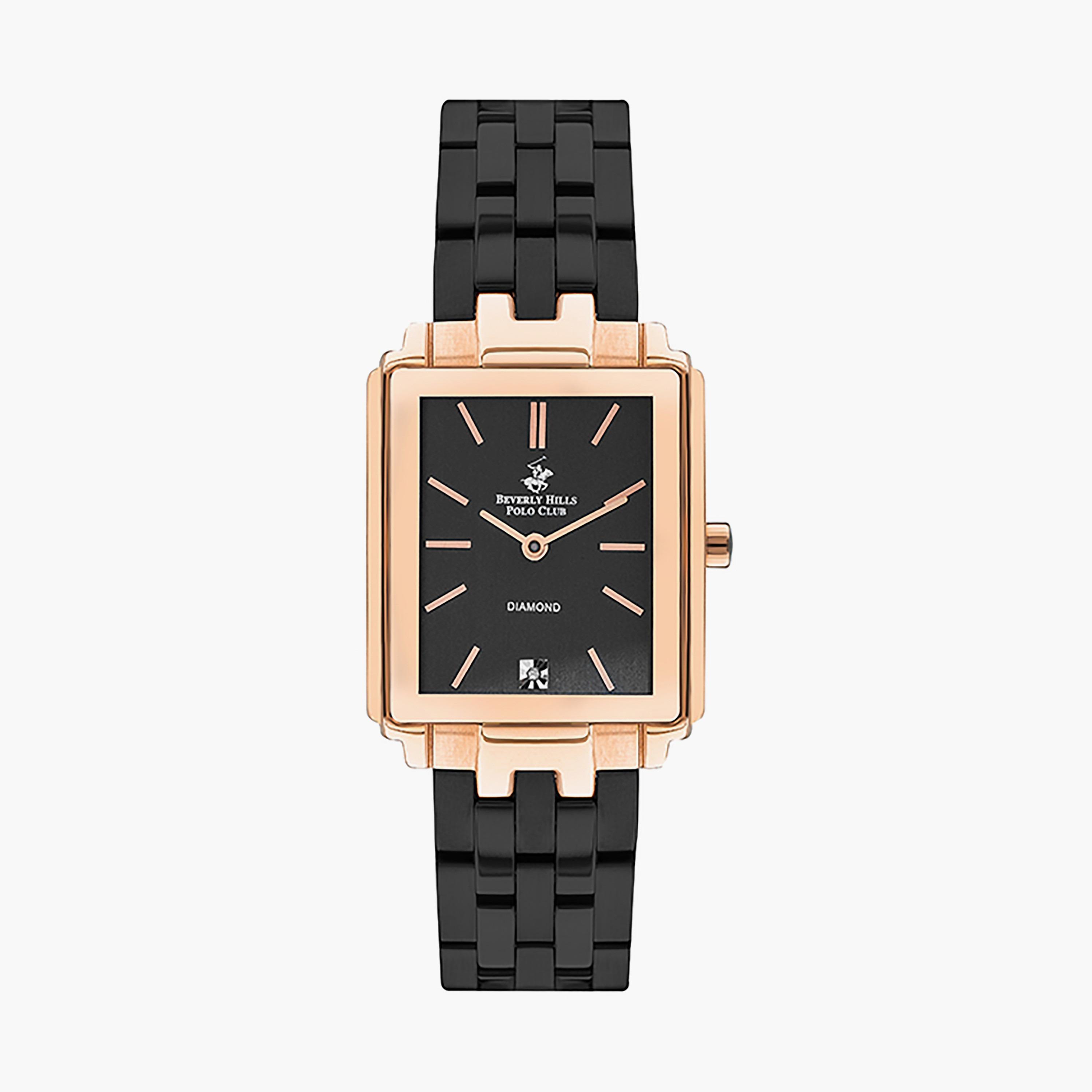ساعة بيفرلي هيلز بولو كلوب ذو أنالوج بسوار ستانلس ستيل مع لون اسود BP3326X.450-women-watchesandjewellery-watches-image-1
