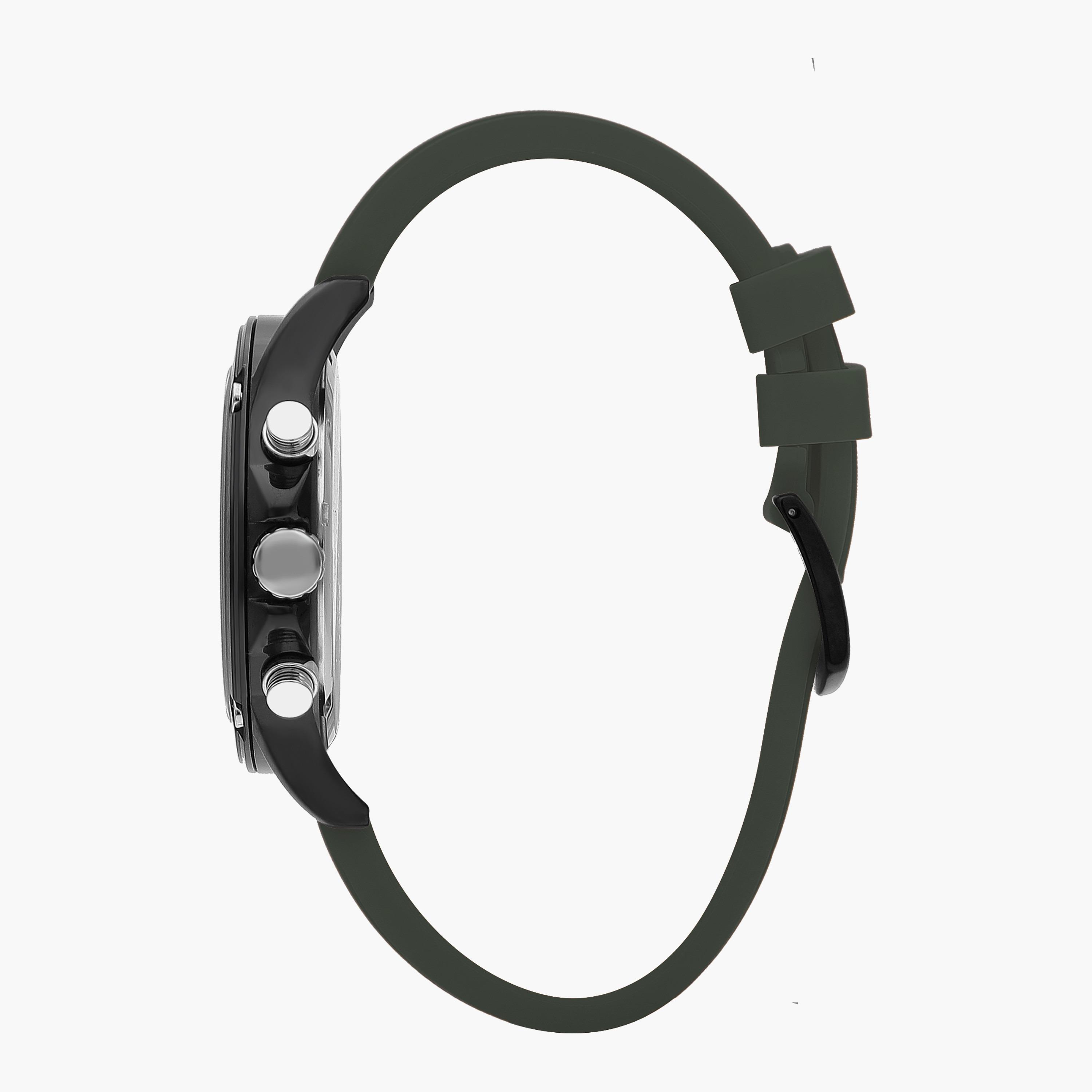 ساعة كرونوغراف من بيفرلي هيلز بولو كلوب بسوار سيليكون أخضر للرجال BP3324X.675-men-watchesandjewellery-watches-image-2