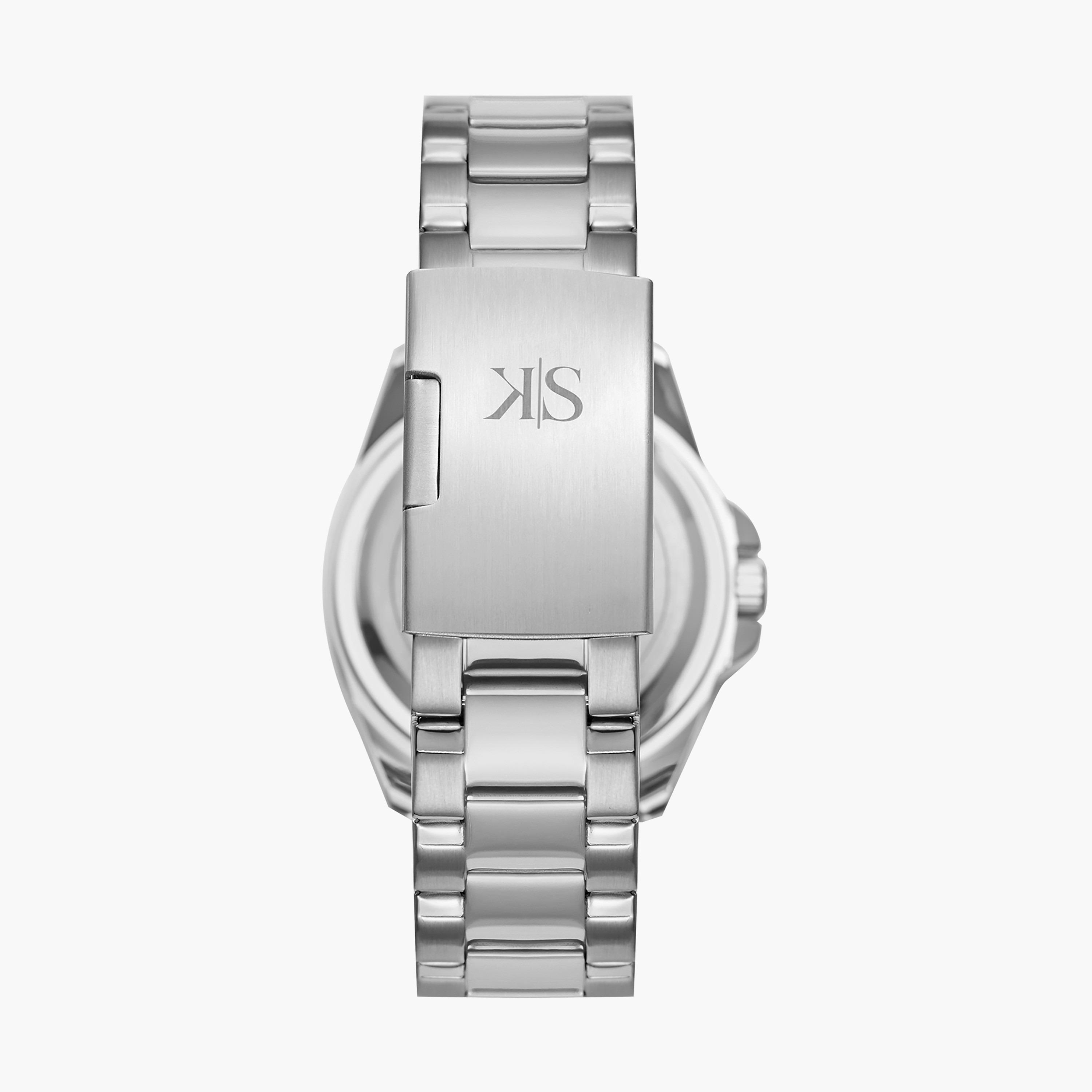 ساعة أنالوج فضية بسوار ستانلس ستيل من كينيث سكوت للرجال K22040-SBSB-men-watchesandjewellery-watches-image-3