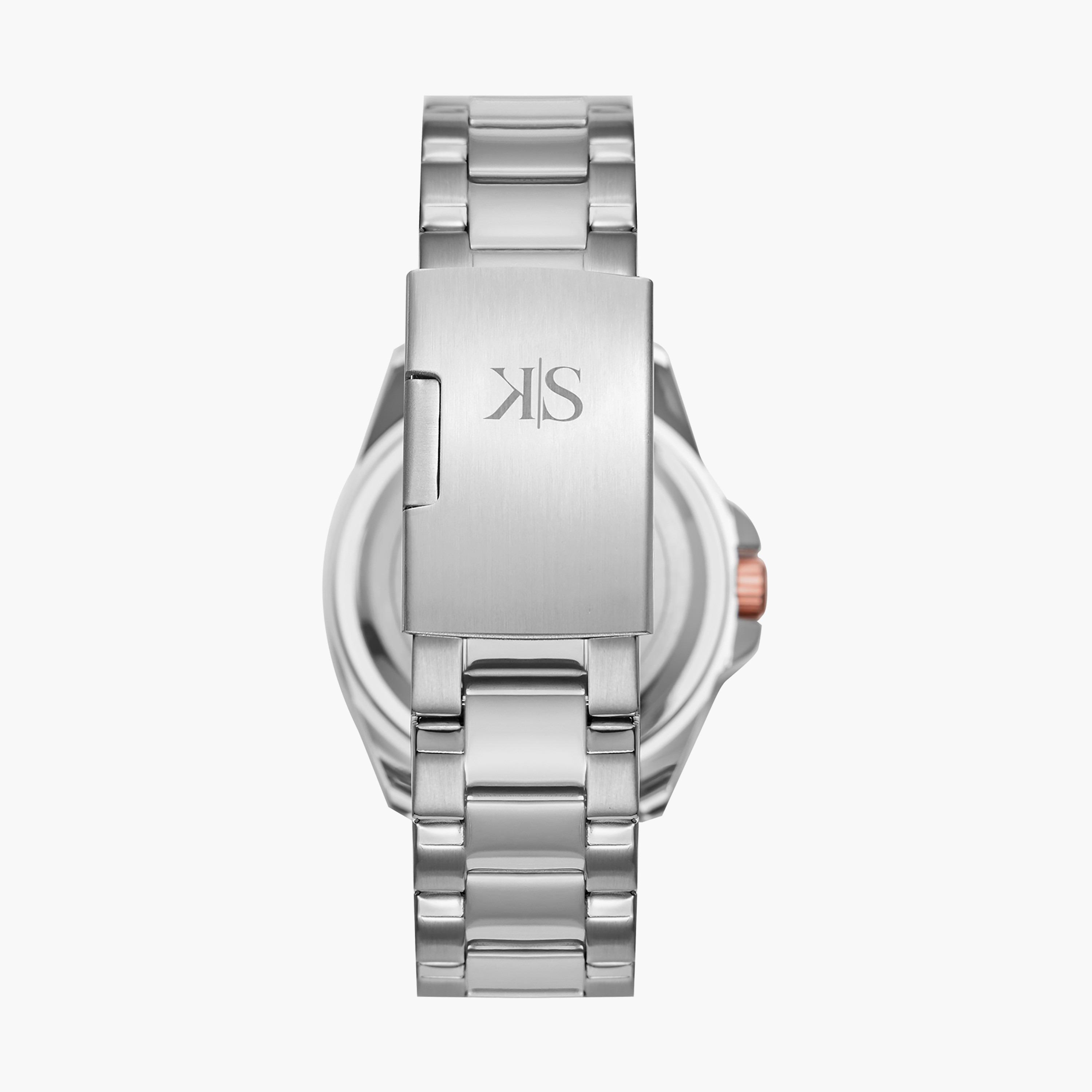 ساعة أنالوج فضية بسوار ستانلس ستيل من كينيث سكوت للرجال K22040-SBSH-men-watchesandjewellery-watches-image-3