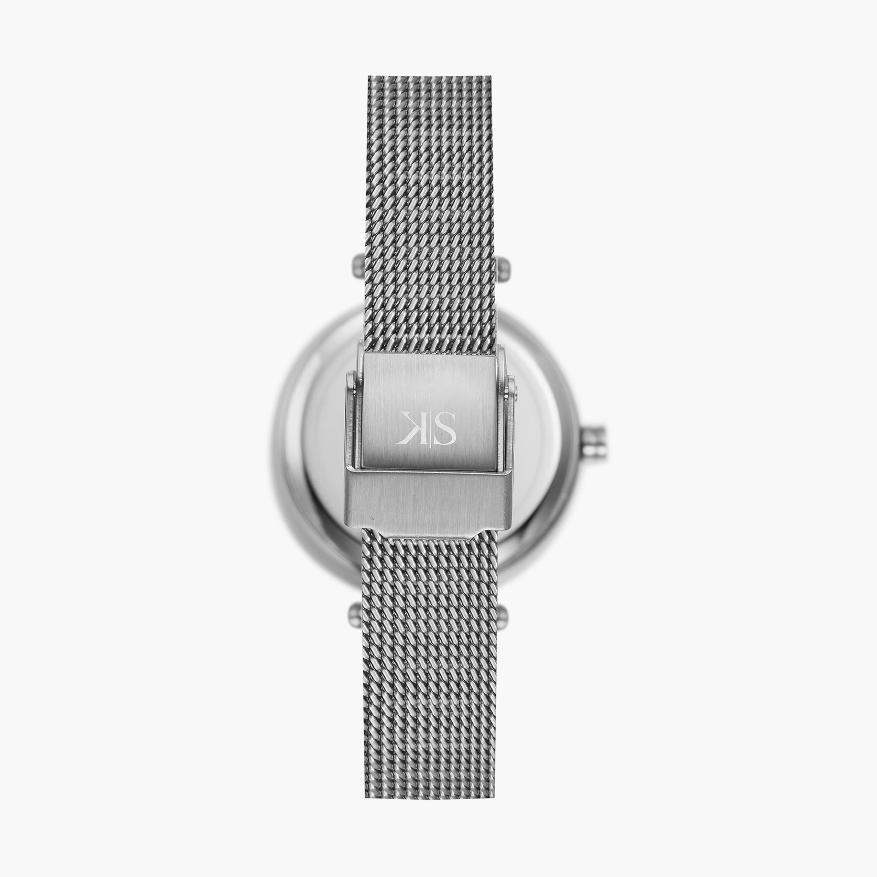ساعة أنالوج فضية بسوار ستانلس ستيل من كينيث سكوت K22538-SMSW-women-watchesandjewellery-watches-image-3