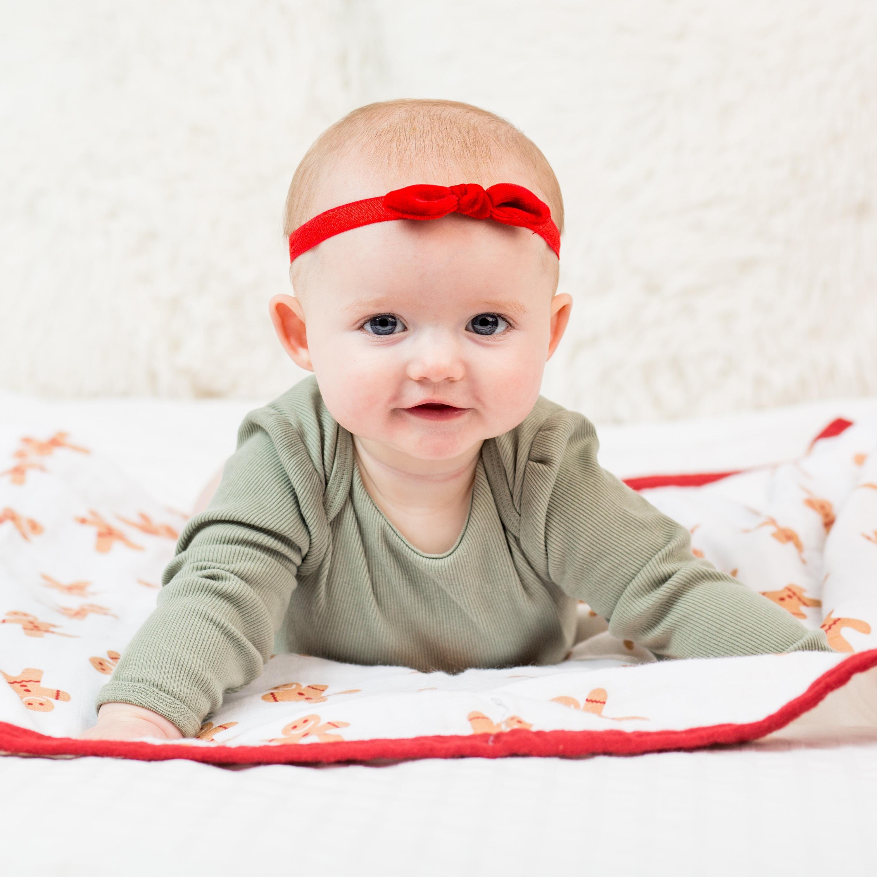 Lulujo Christmas Quilt, Gingerbread-baby-nursery-blanketsandswaddles-blanketsandquilts-image-2