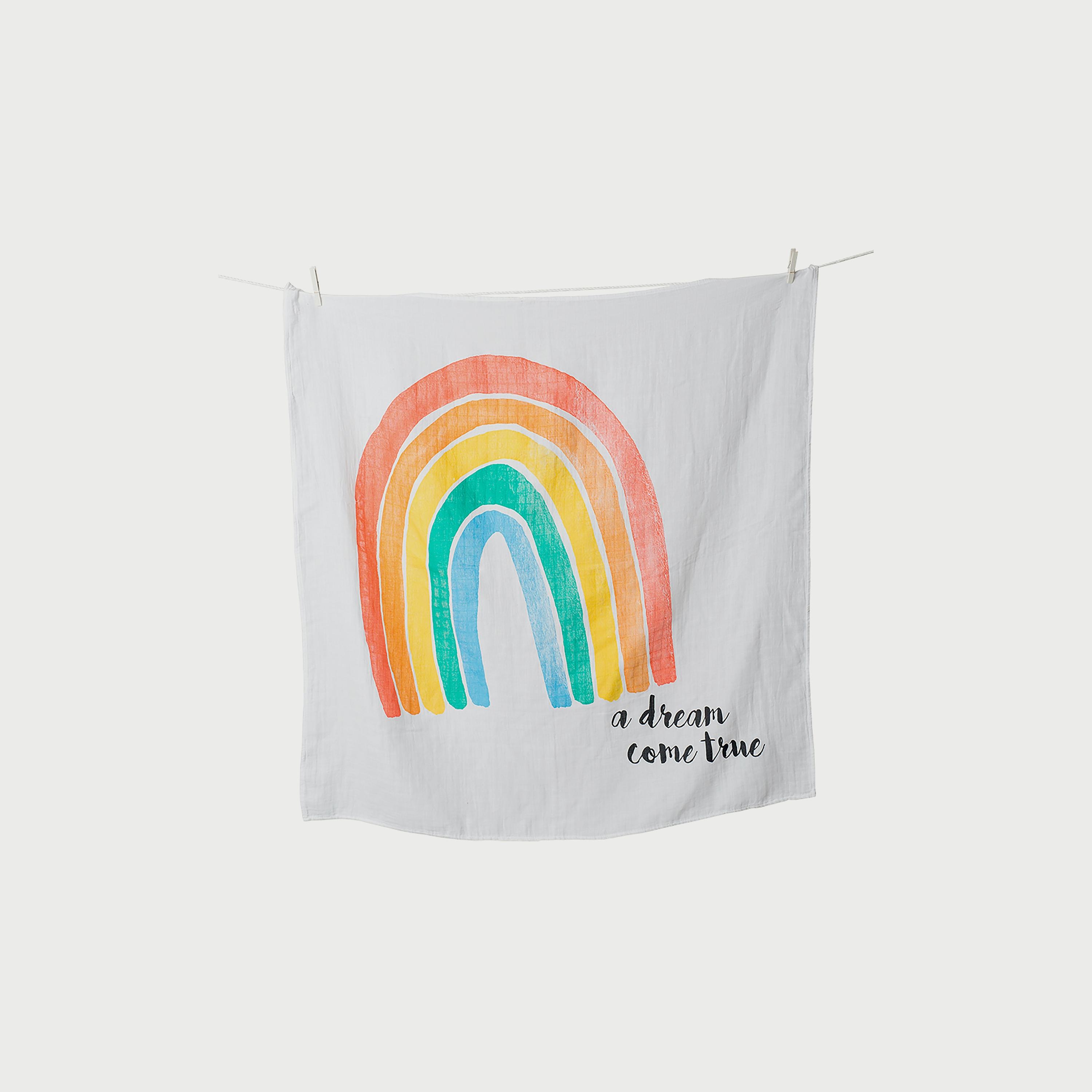Lulujo Baby's First Year Milestone Blanket & Cards Set, A Dream Come True-baby-nursery-blanketsandswaddles-blanketsandquilts-image-1