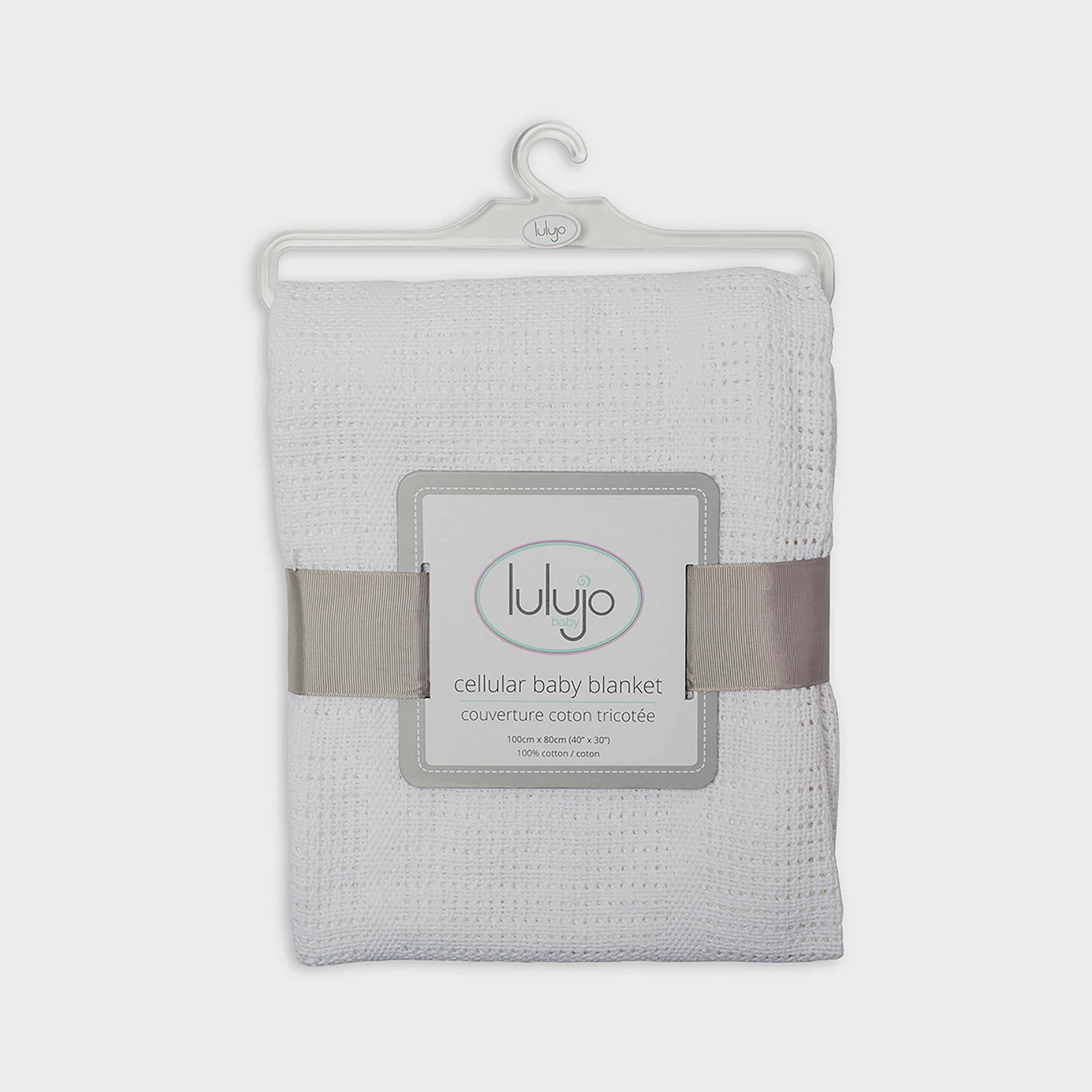 Lulujo Cellular Blanket, White-baby-nursery-blanketsandswaddles-blanketsandquilts-image-5