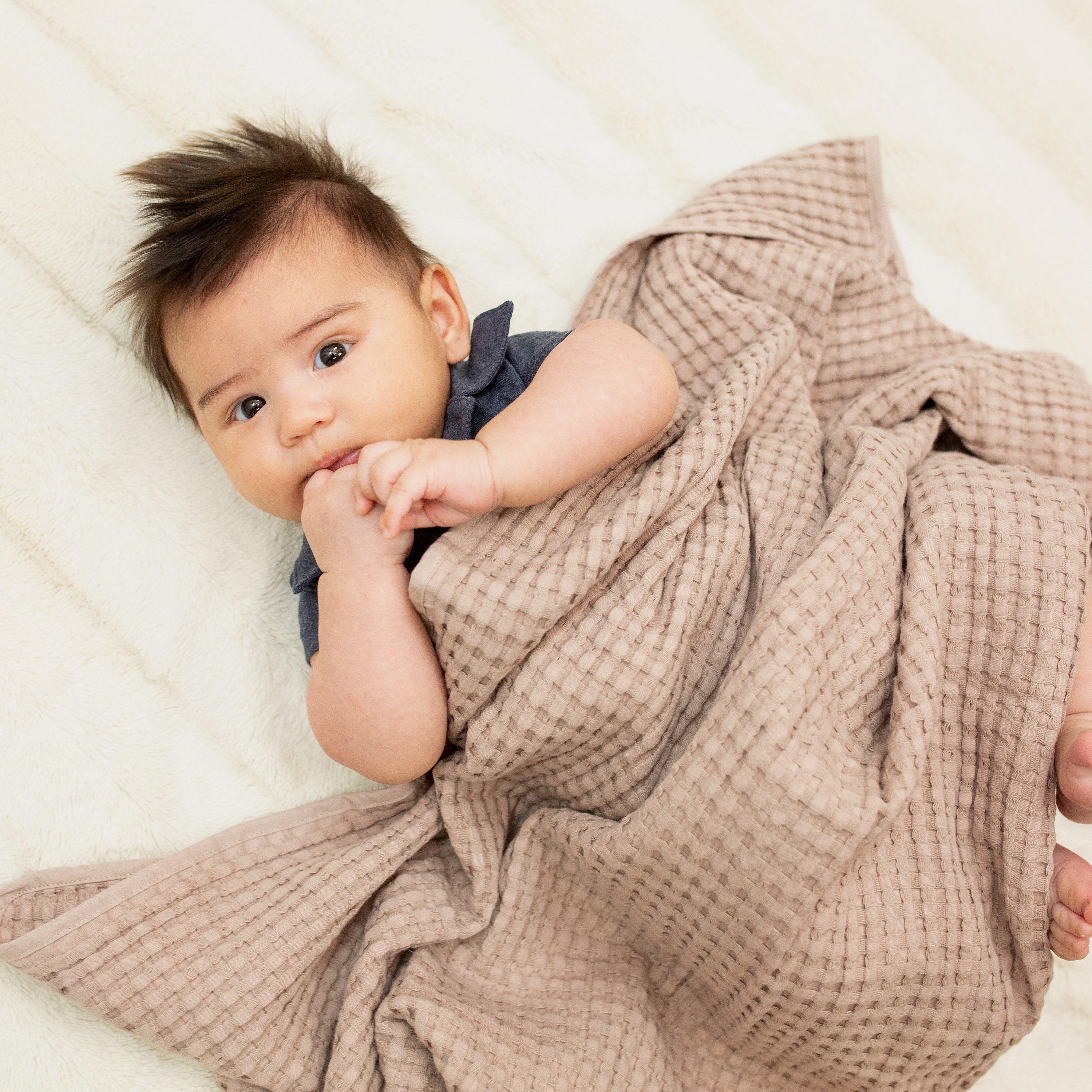 بطانية محبوكة 100 سم × 80 سم من لولوجو-baby-nursery-blanketsandswaddles-blanketsandquilts-image-2