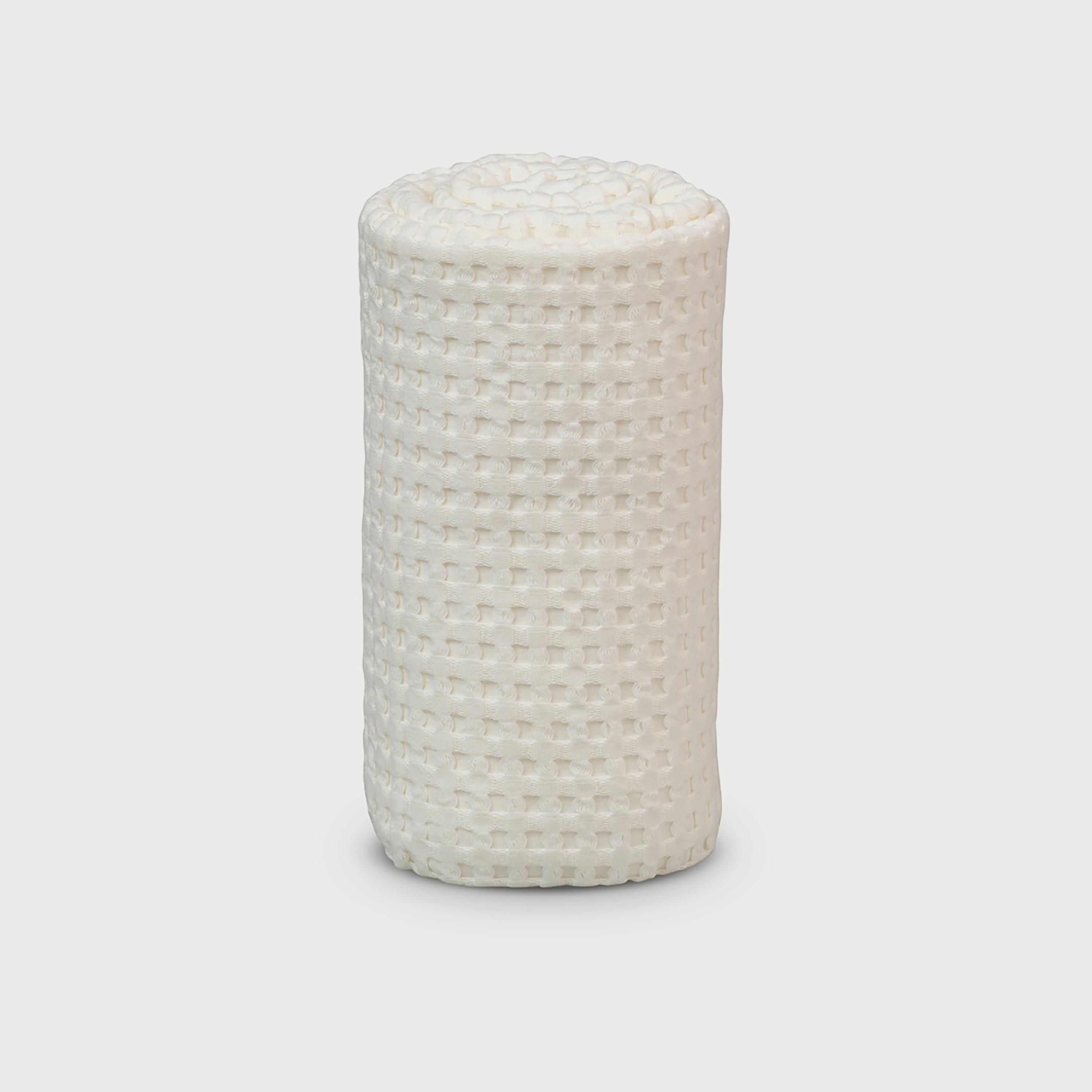 Lulujo Waffle Blanket, 100cm x 80cm, Cream Vanilla-baby-nursery-blanketsandswaddles-blanketsandquilts-image-3