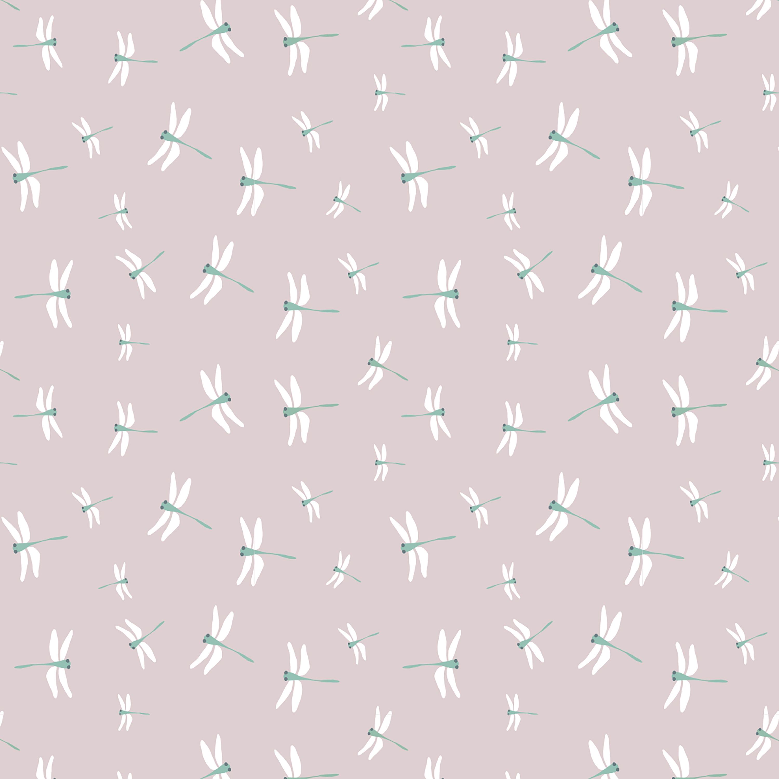 Lulujo Muslin Crib Sheet, 135cm x 70cm, Dragonfly-baby-nursery-babybedding-image-4