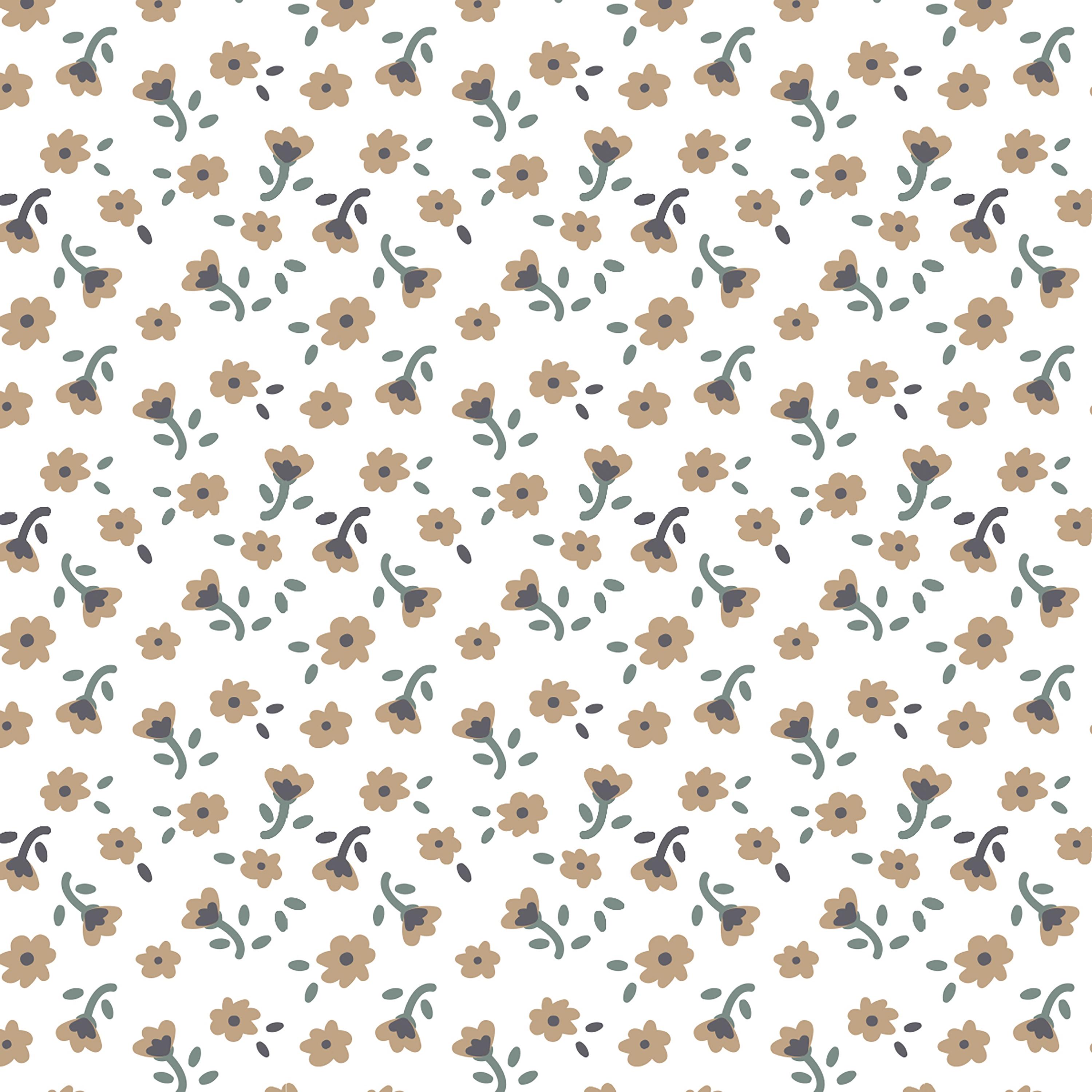 Lulujo Muslin Crib Sheet, 135cm x 70cm, Vintage Floral-baby-nursery-babybedding-image-3
