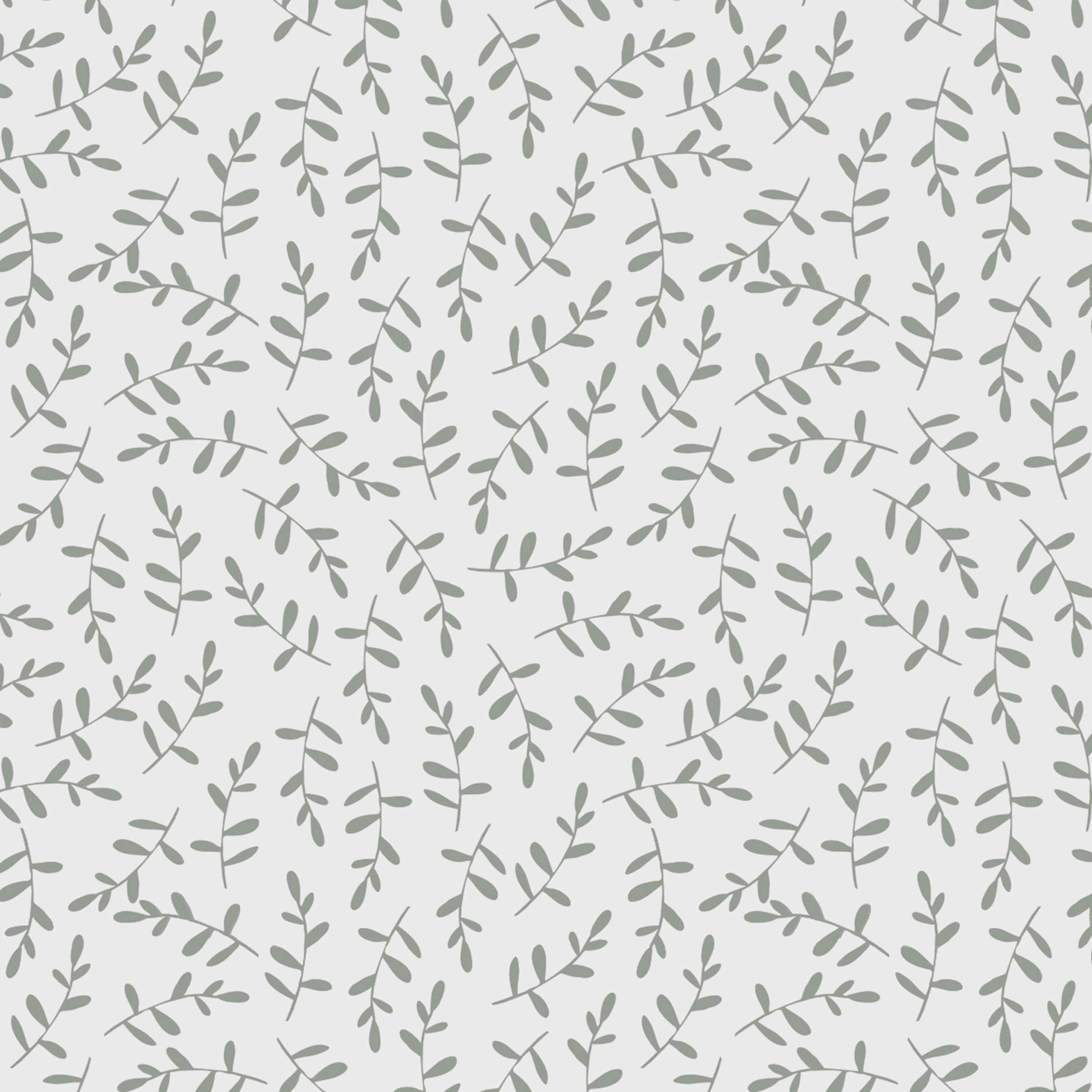 Lulujo Muslin Change Pad Cover, 80cm x 40cm, Greenery-baby-diapering-changingmats-image-3