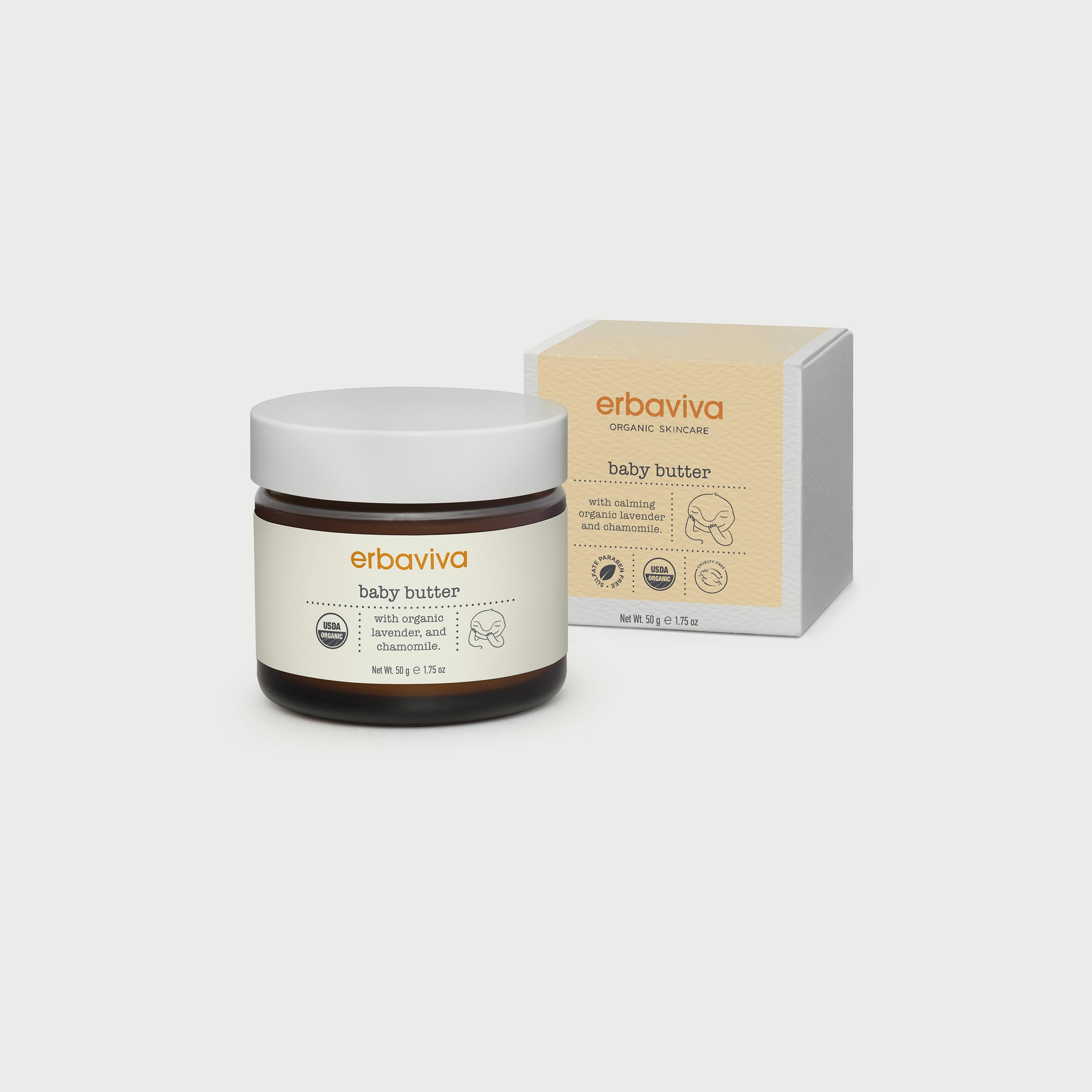 Erbaviva Organic Baby Butter, 50g-baby-bathandcare-hairbodyskincare-image-1