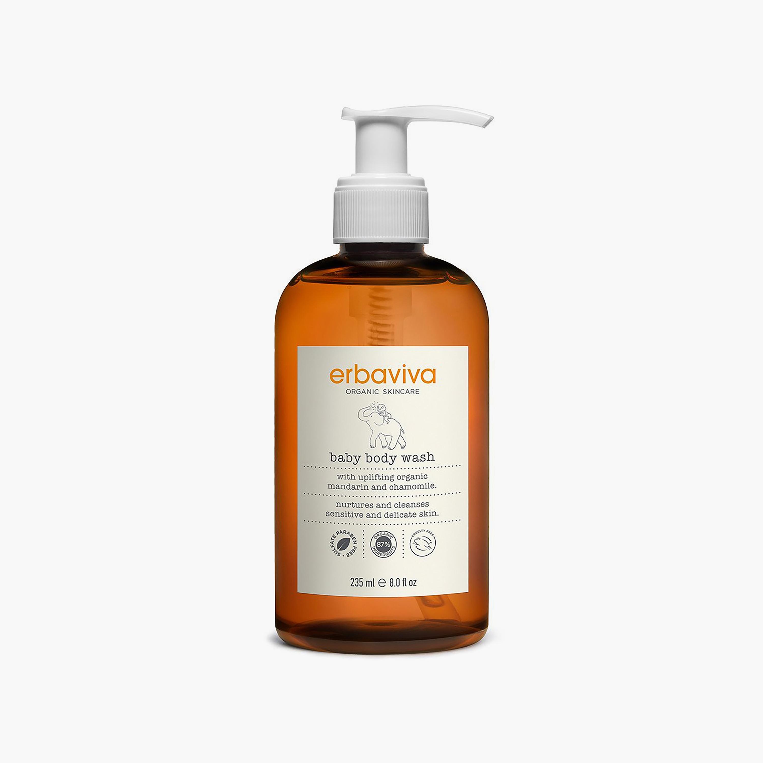 Erbaviva Baby Body Wash, 235ml-baby-bathandcare-hairbodyskincare-image-1