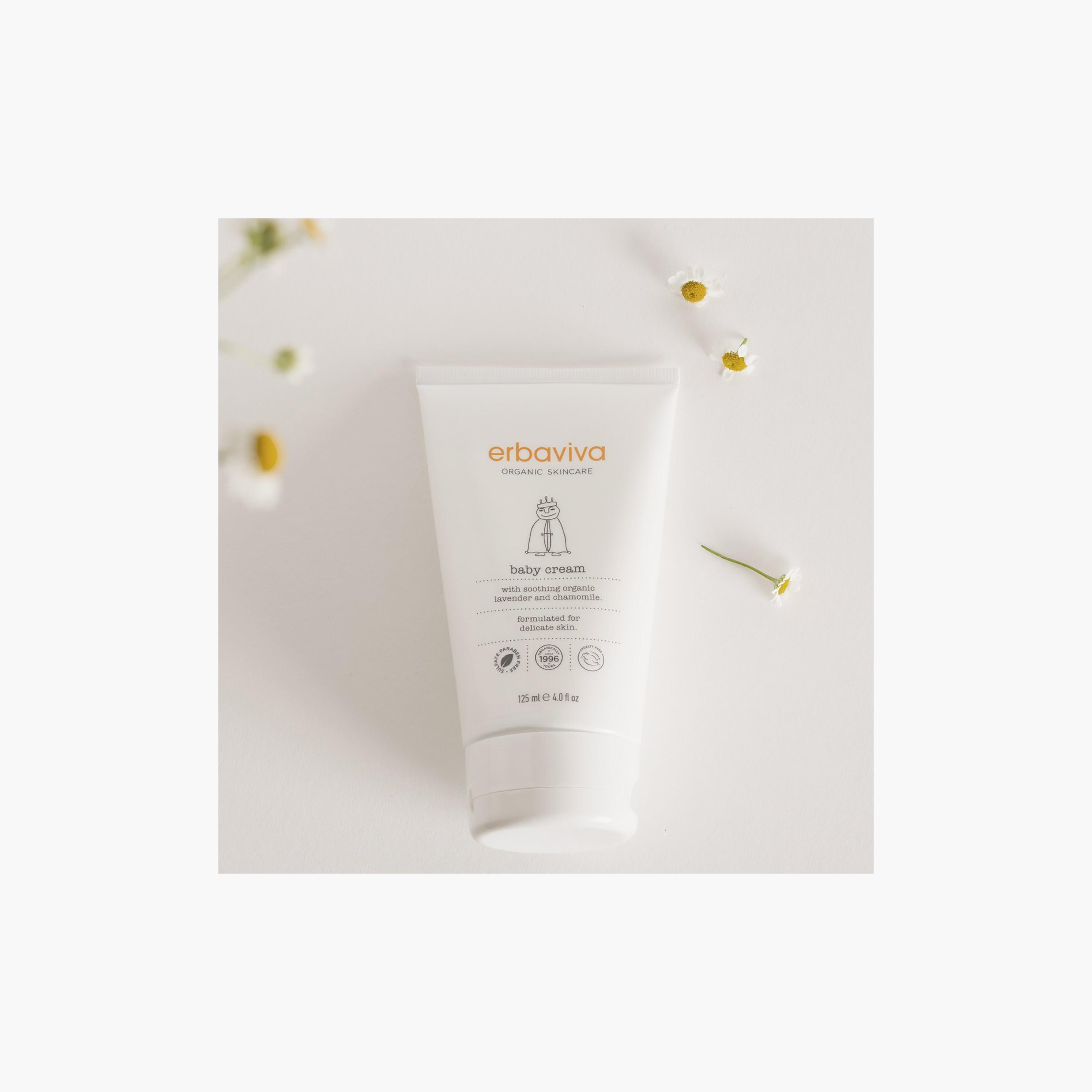 Erbaviva Organic Baby Cream, 125ml-baby-bathandcare-hairbodyskincare-image-2