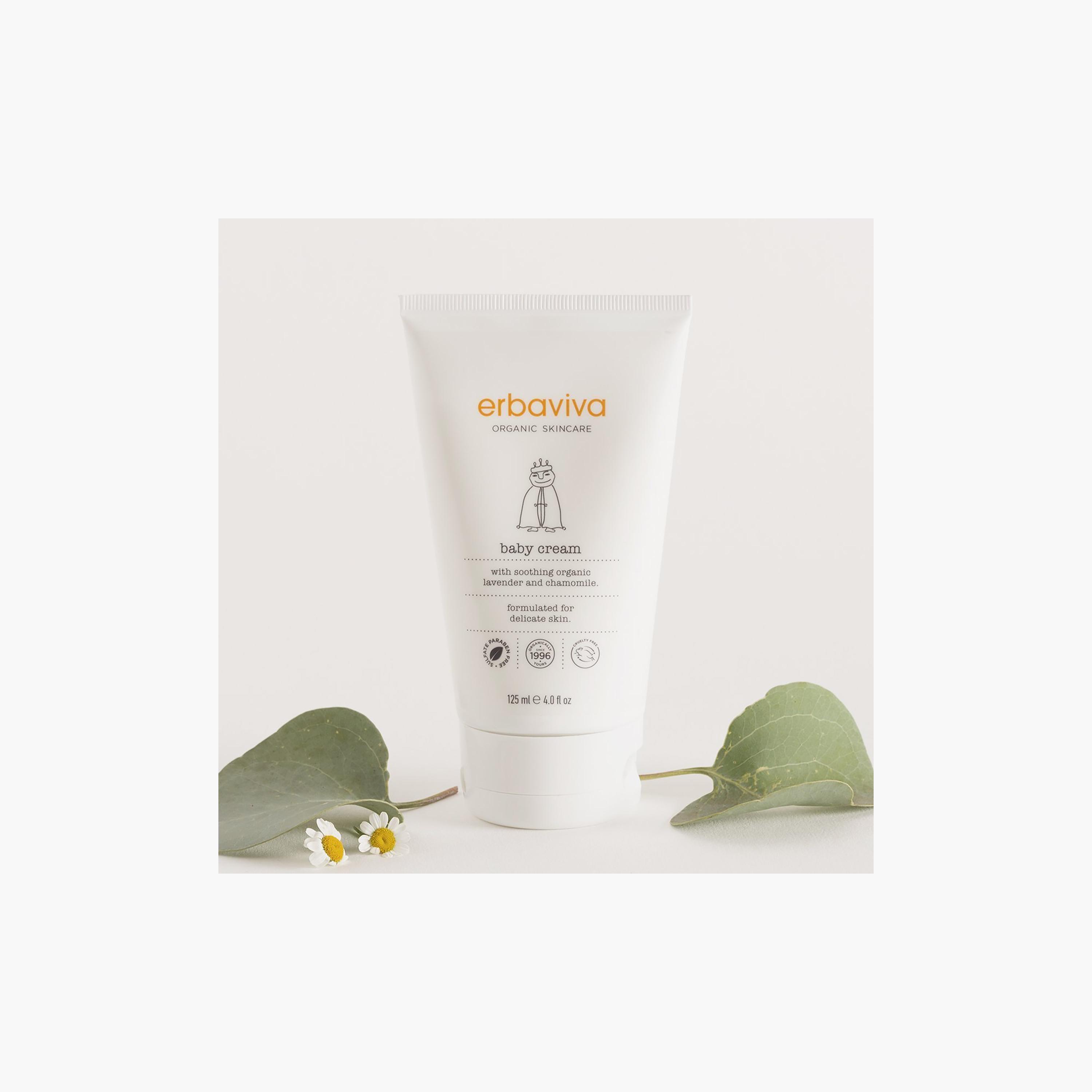 Erbaviva Organic Baby Cream, 125ml-baby-bathandcare-hairbodyskincare-image-3