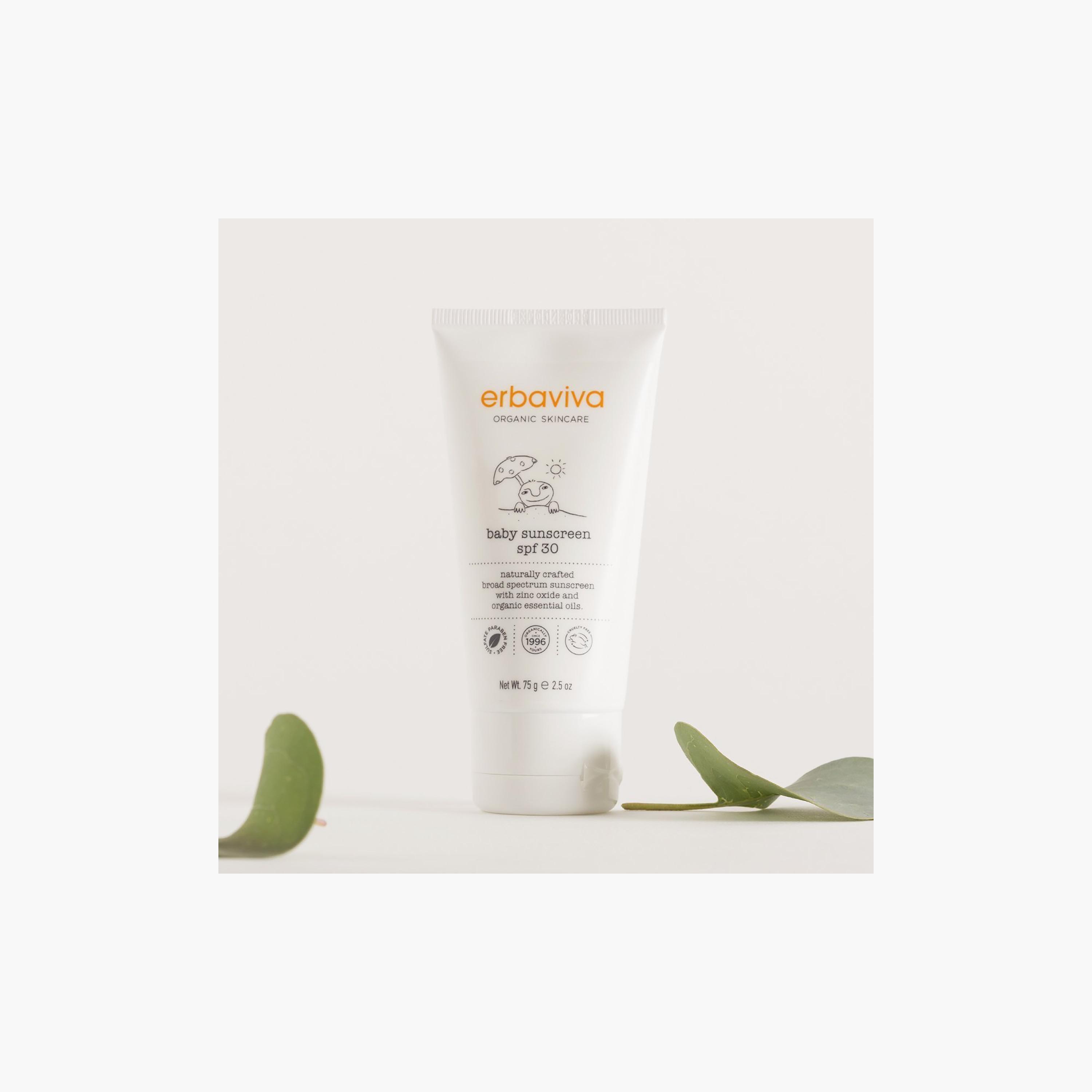 Erbaviva Baby Sunscreen, 60ml-baby-bathandcare-hairbodyskincare-image-2