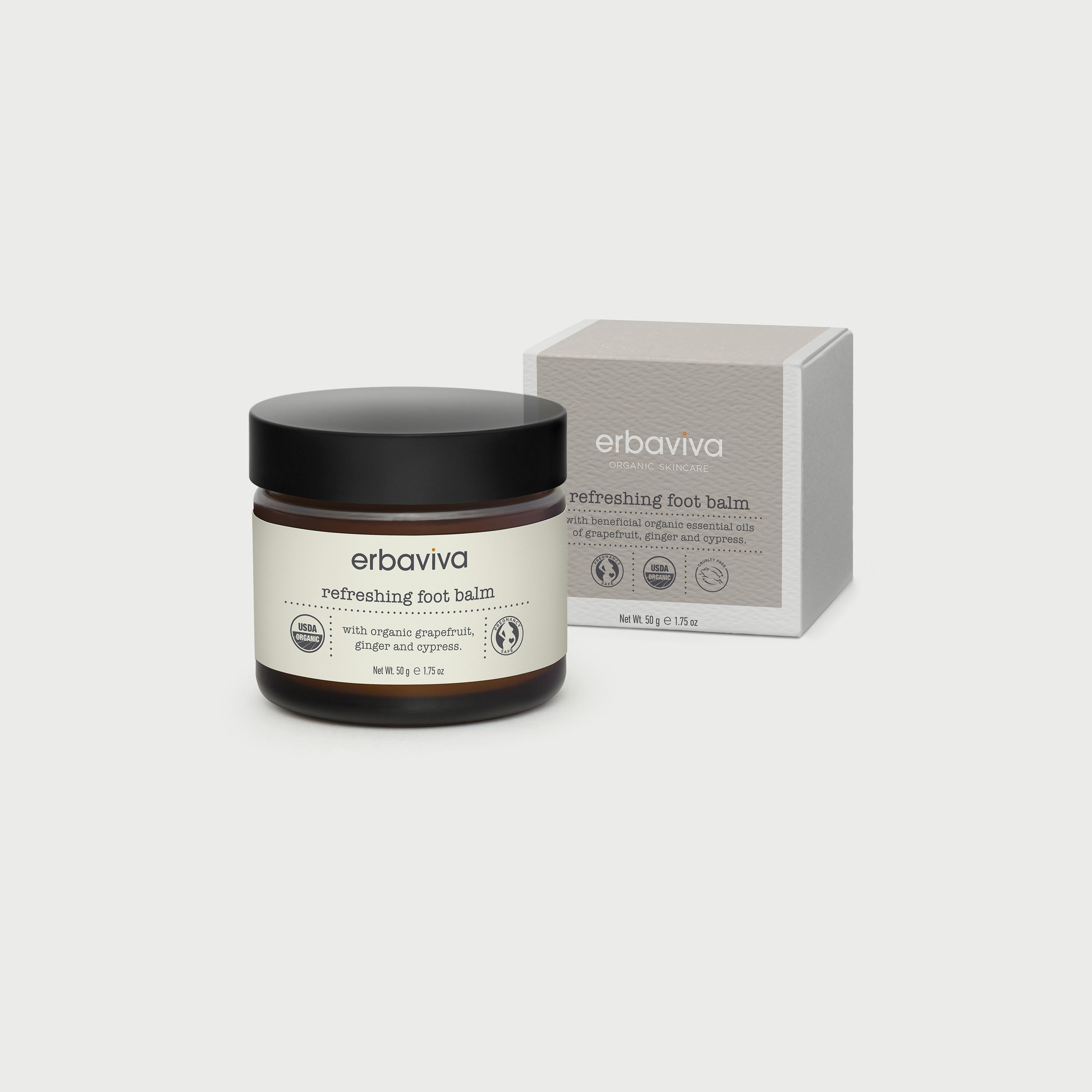 Erbaviva Refreshing Foot Balm, 50g-baby-bathandcare-hairbodyskincare-image-1