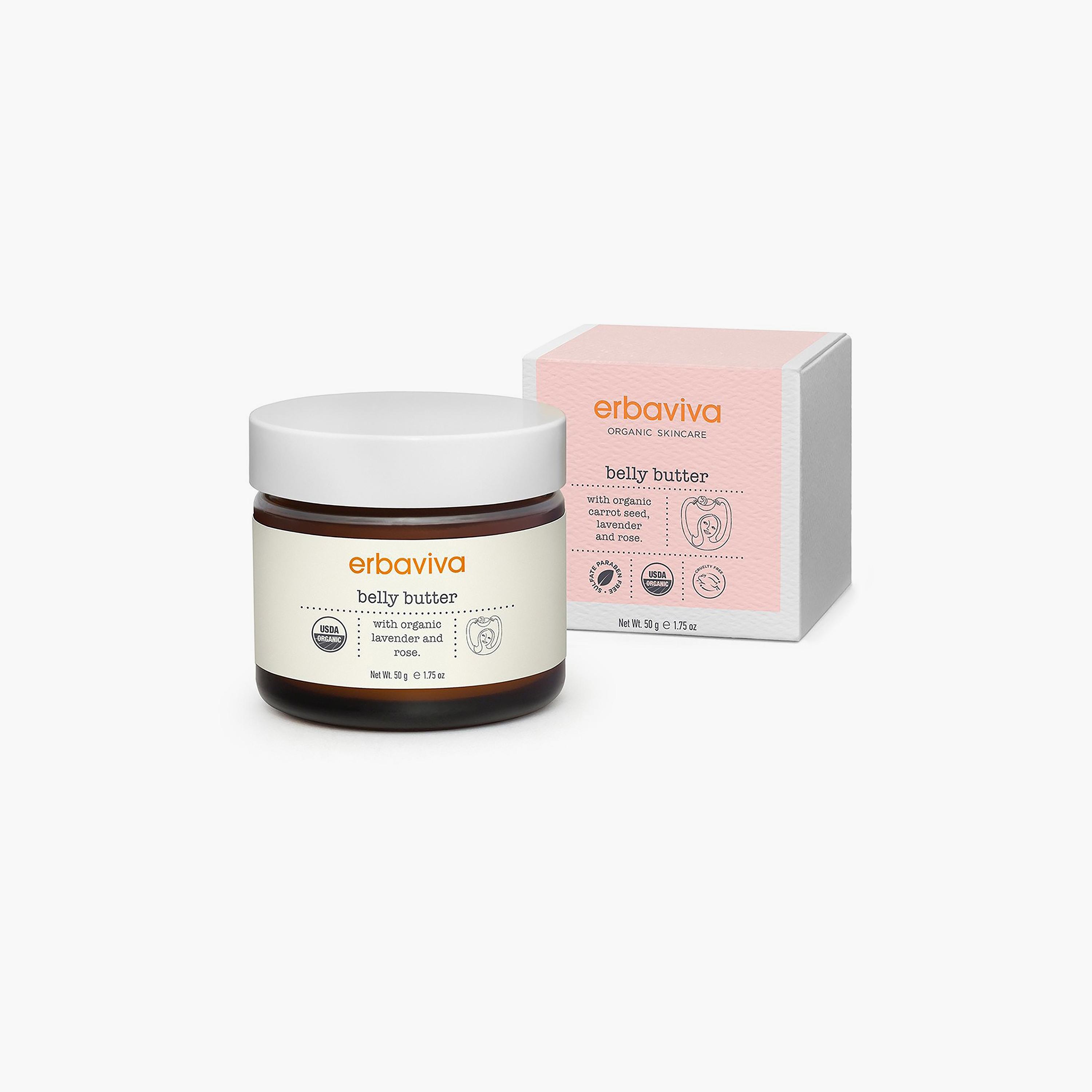 Erbaviva Organic Belly Butter, 50g-baby-bathandcare-hairbodyskincare-image-1