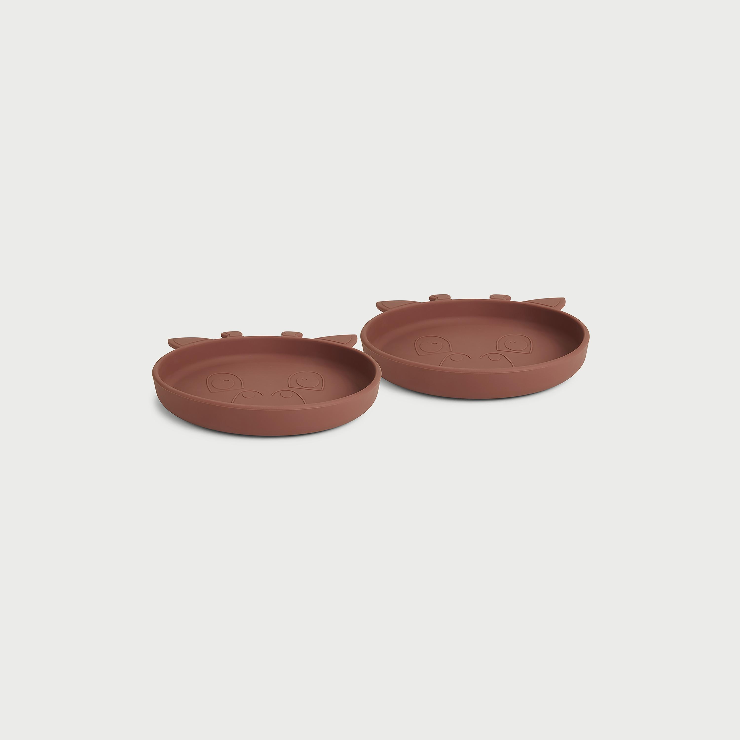 Nuuroo 2-Piece Akila Silicone Plate Giraffe-baby-feeding-mealtimeessentials-image-1