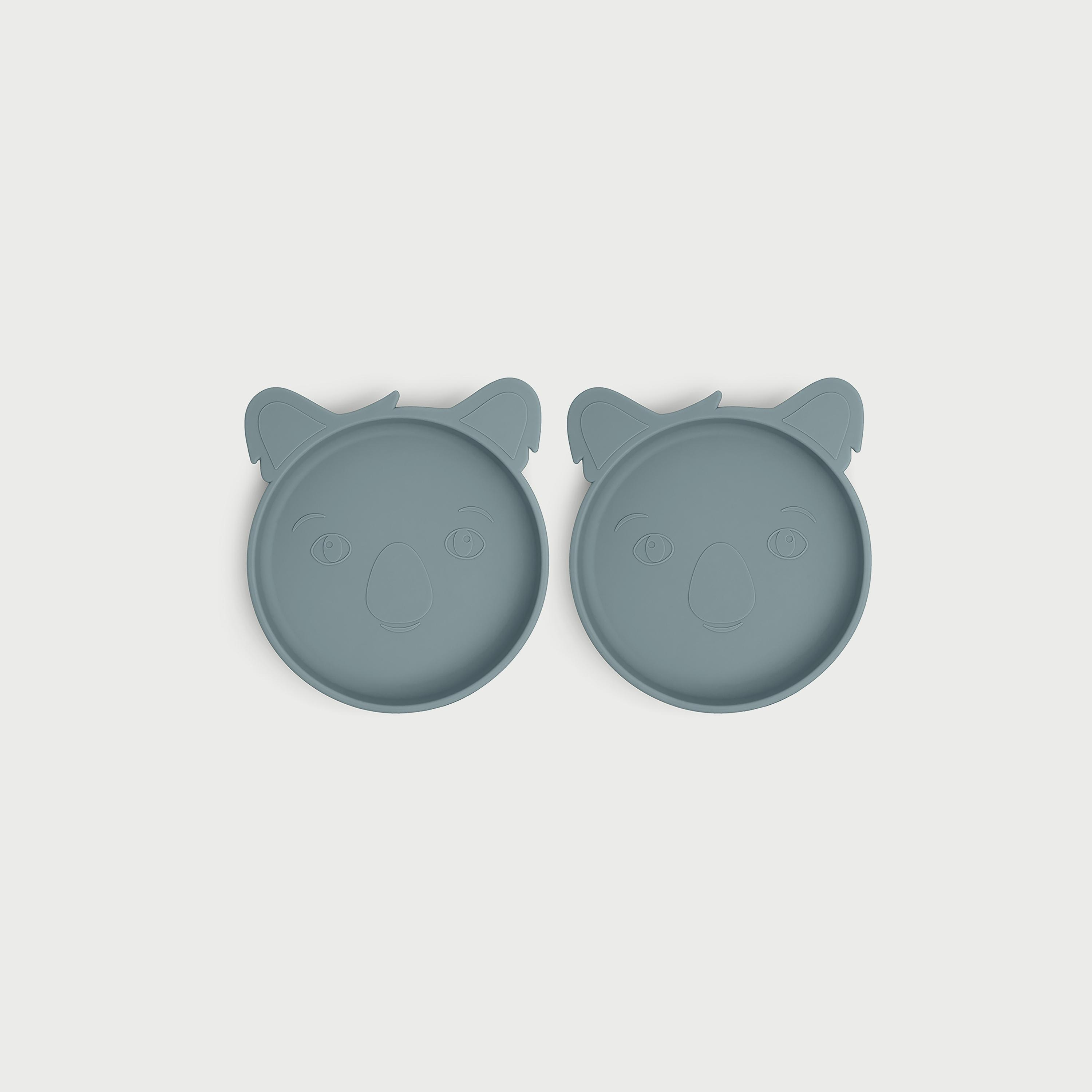 Nuuroo 2-Piece Akila Silicone Plate Koala-baby-feeding-mealtimeessentials-image-2