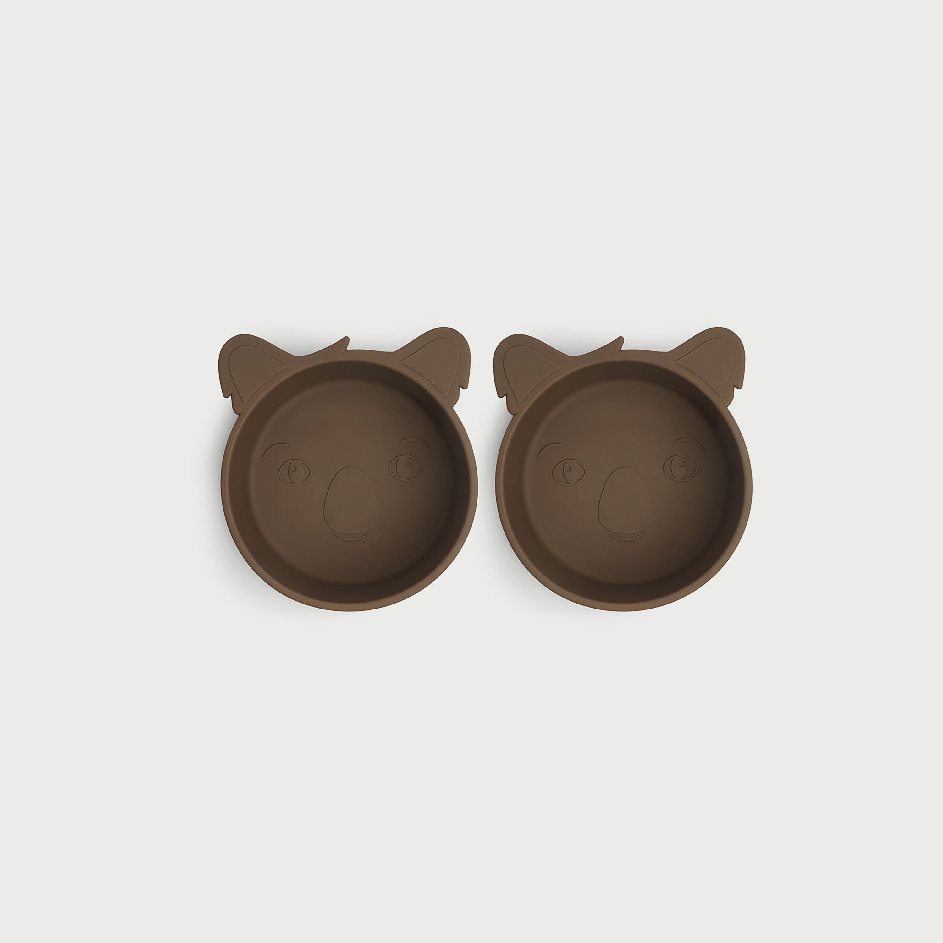 Nuuroo 2-Piece Alex Silicone Deep Plate Koala-baby-feeding-mealtimeessentials-image-2