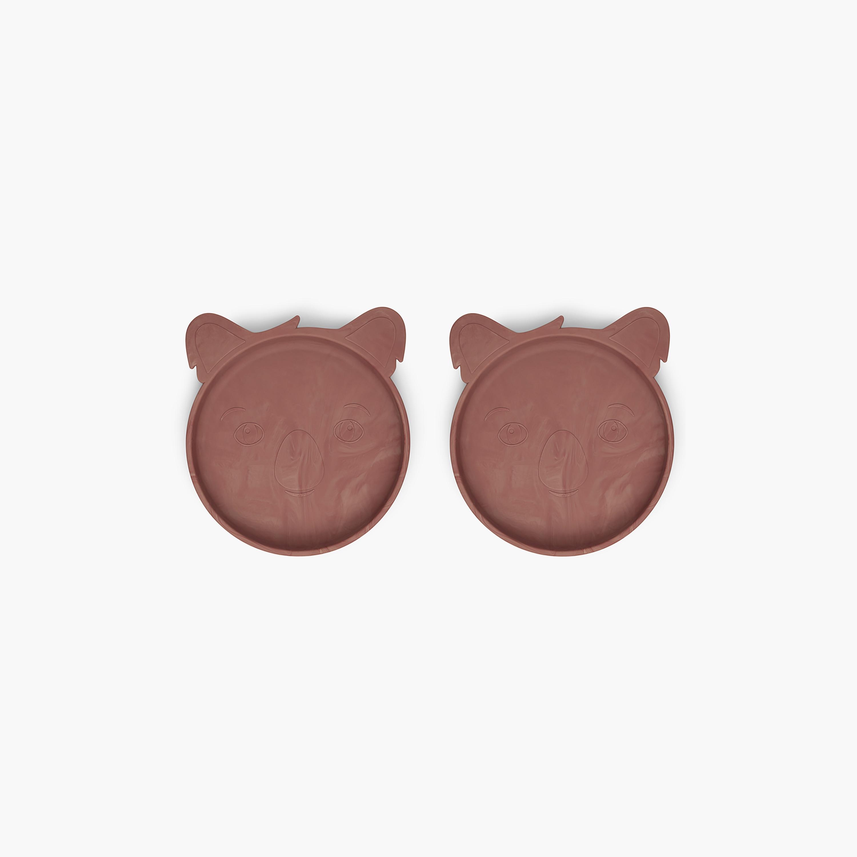 Nuuroo 2-Piece Akila Silicone Plate Koala, Red-baby-feeding-mealtimeessentials-image-5