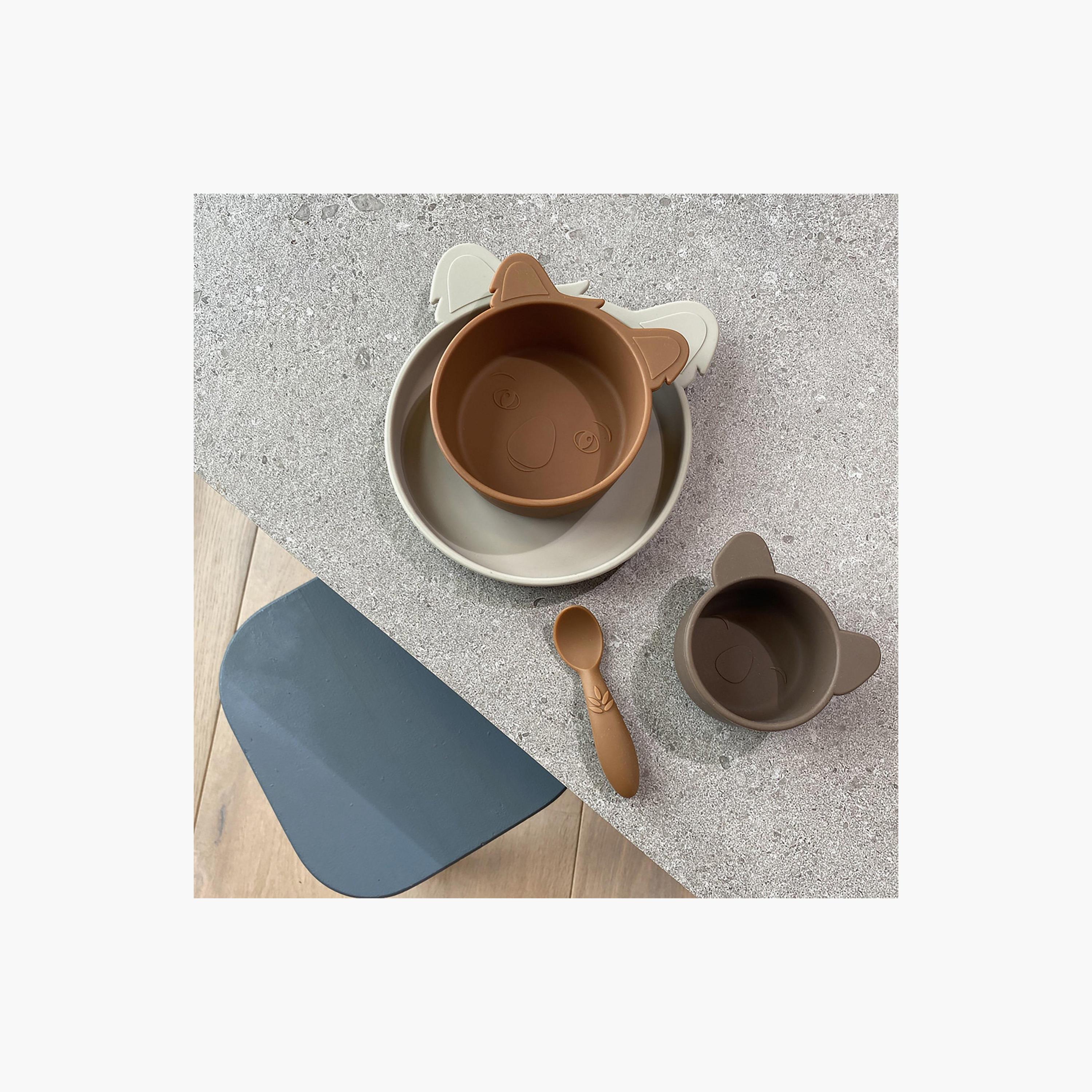 Nuuroo 2-Piece Alex Silicone Deep Plate Koala-baby-feeding-mealtimeessentials-image-3