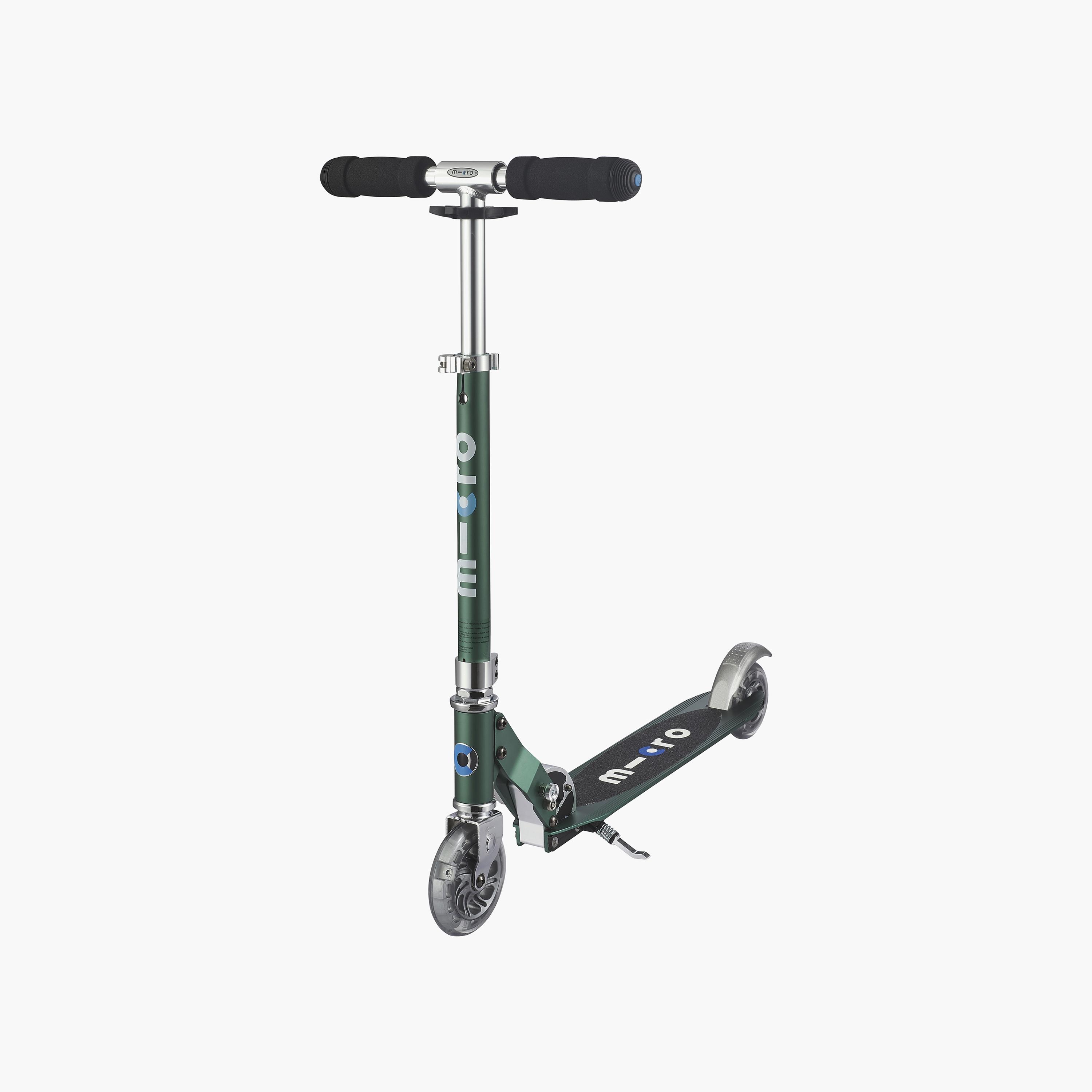 Micro Sprite Scooter, Forest Green LED-toys-outdoor-scooters-image-2