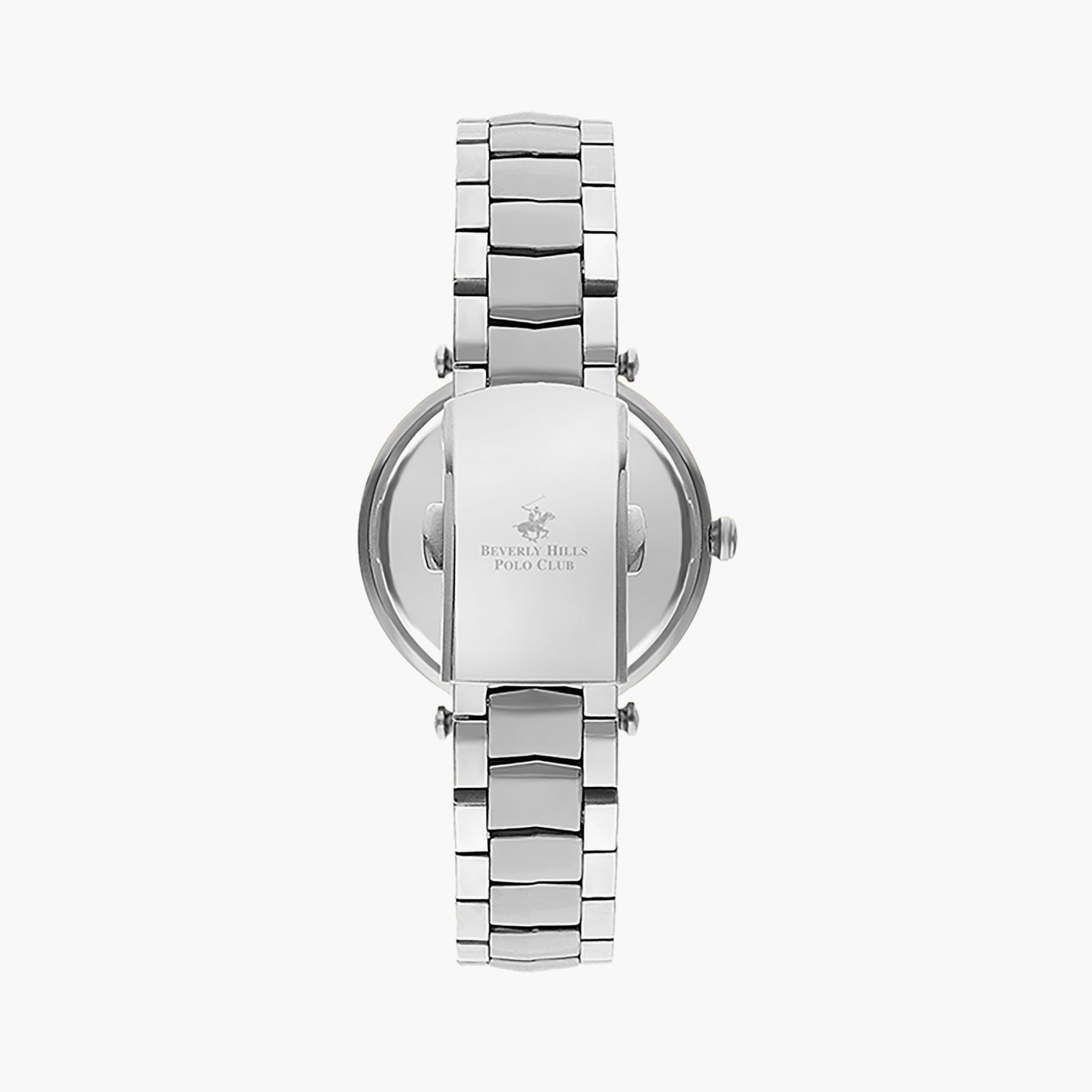  BP3352X.350 | ساعة بيفرلي هيلز بولو كلوب ذو كرونوغراف فضية للنساء بسوار من ستانلس ستيل-women-watchesandjewellery-watches-image-3