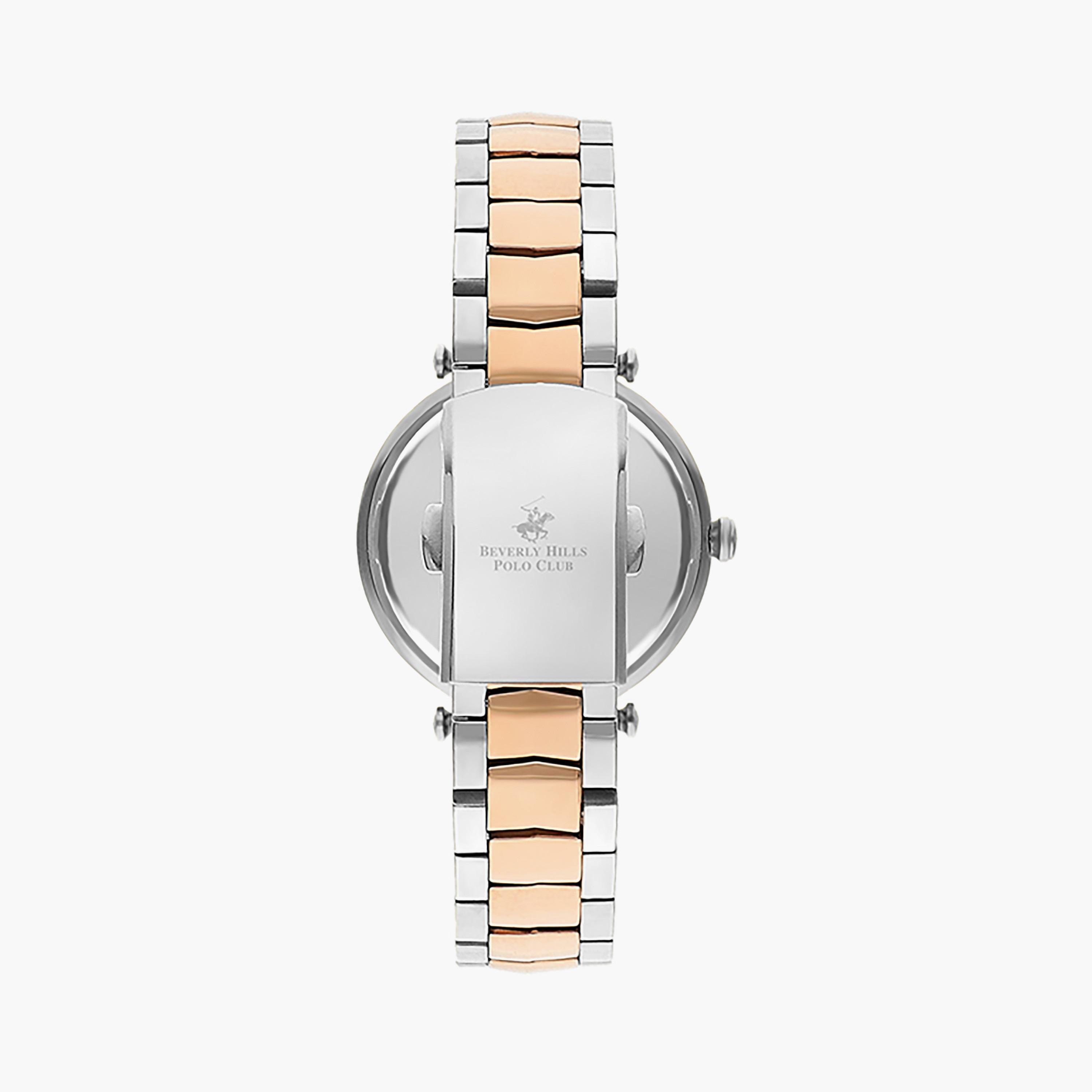  BP3352X.520 | ساعة بيفرلي هيلز بولو كلوب ذو كرونوغراف فضية للنساء بسوار من ستانلس ستيل-women-watchesandjewellery-watches-image-3