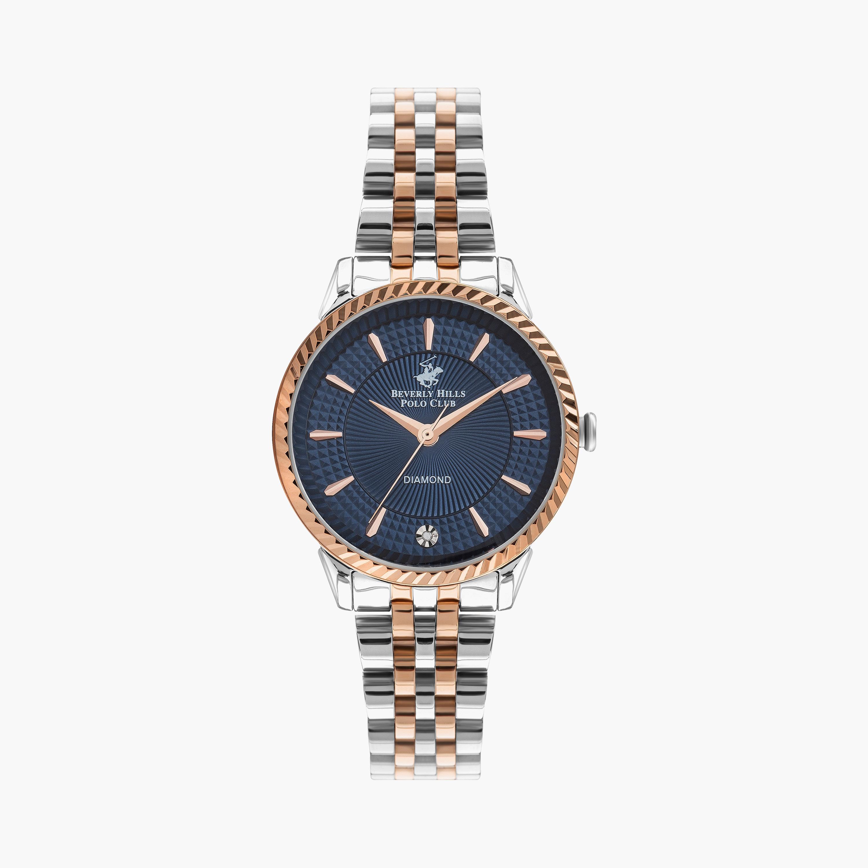  BP3357X.590 | ساعة بيفرلي هيلز بولو كلوب للنساء ذو انالوج فضي بسوار من ستانلس ستيل-women-watchesandjewellery-watches-image-1