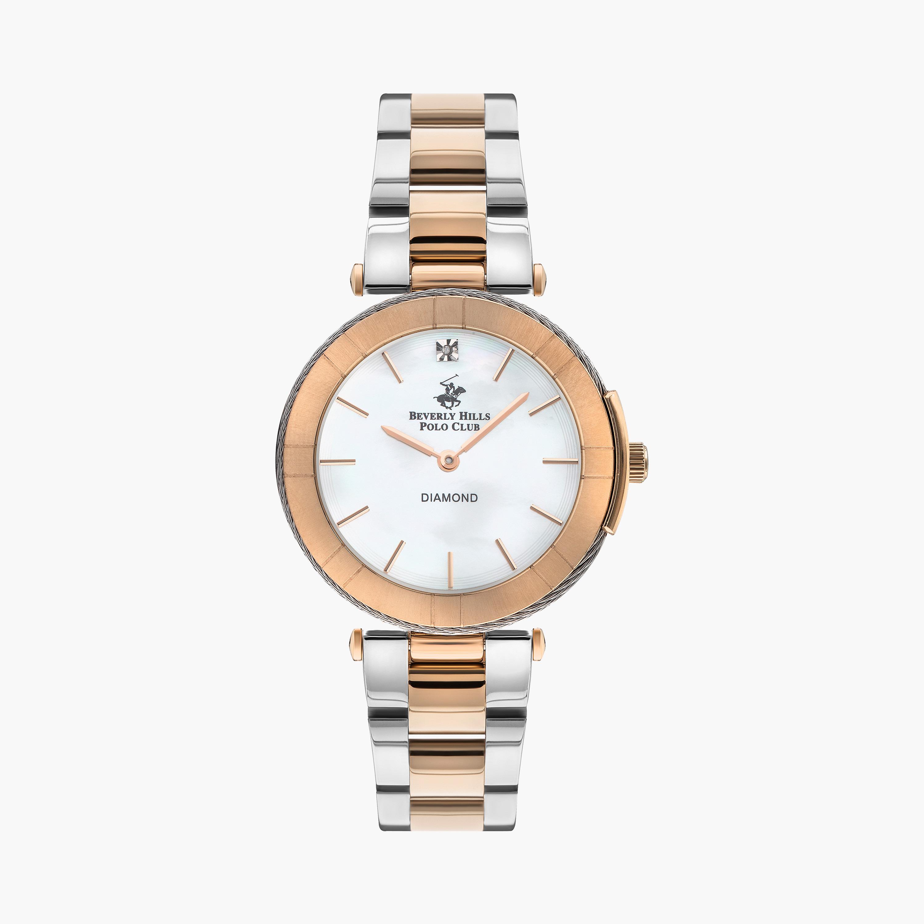  BP3333X.420 | ساعة بيفرلي هيلز بولو كلوب للنساء ذو انالوج فضي بسوار من ستانلس ستيل-women-watchesandjewellery-watches-image-1