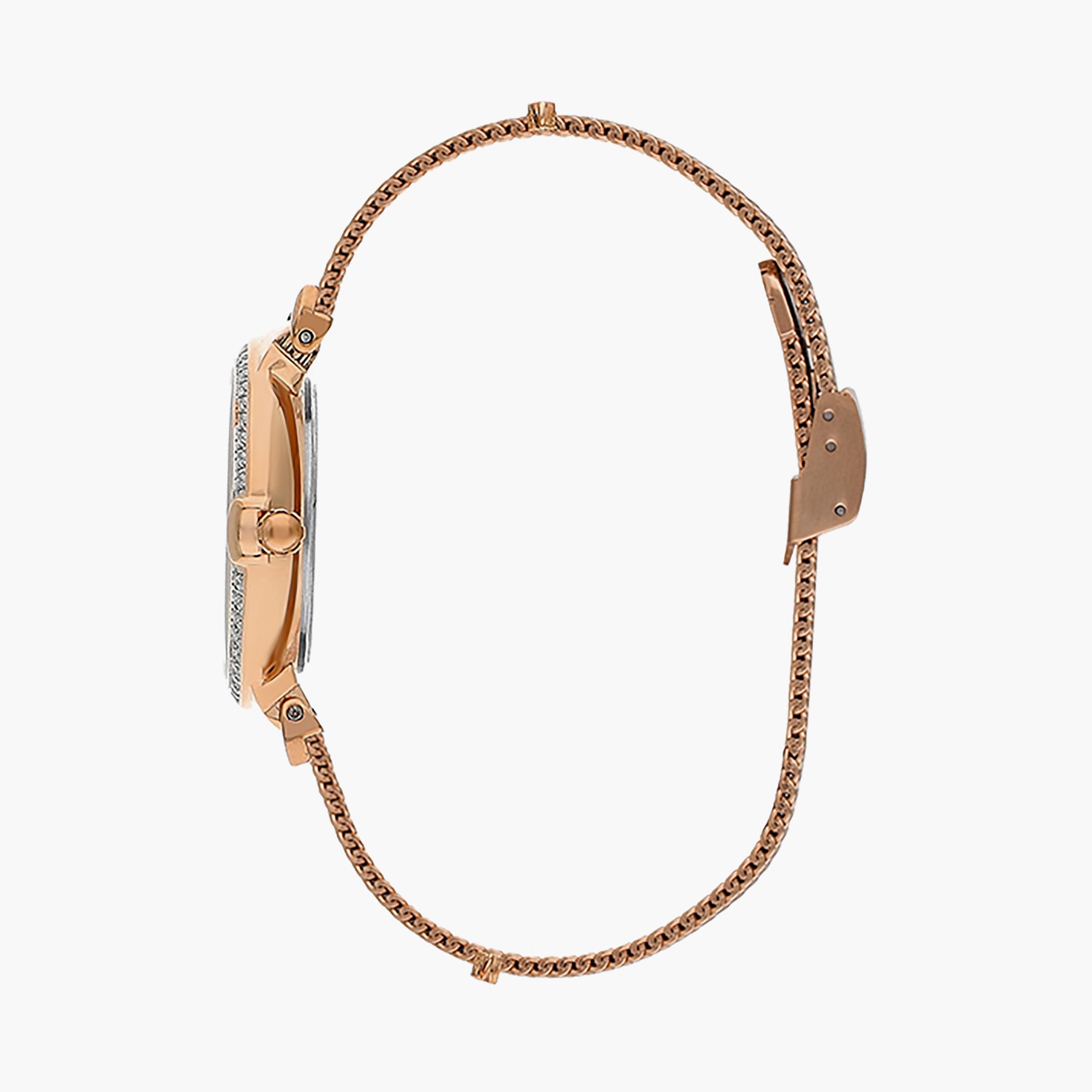 BP3363C.430 | ساعة بيفرلي هيلز بولو كلوب ذات أنالوج ذهبي وردي بسوار شبكي-women-watchesandjewellery-watches-image-2