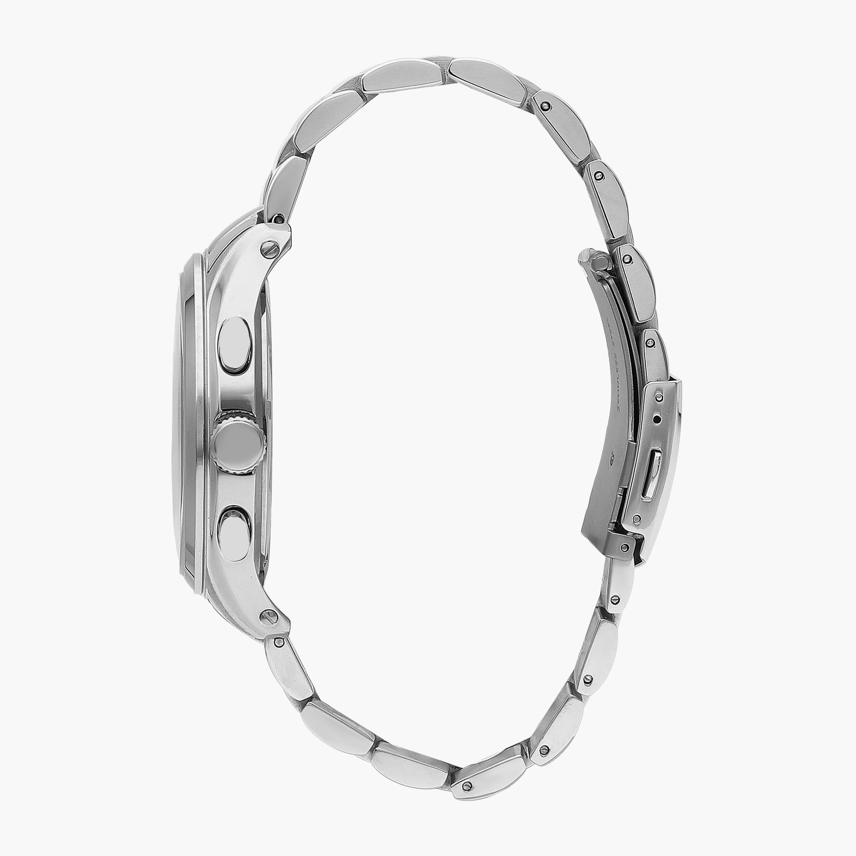 Beverly Hills Polo Club Men Silver Chronograph Stainless Steel Strap Watch | BP3304X.370-men-watchesandjewellery-watches-image-2