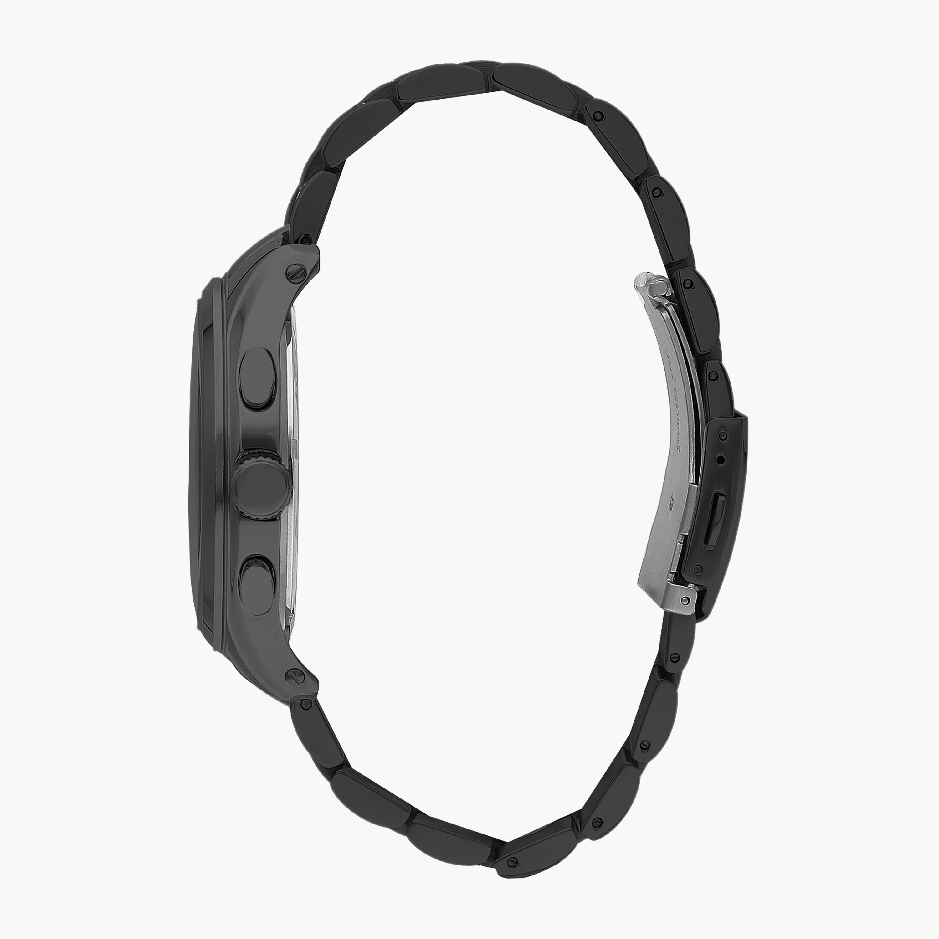 Beverly Hills Polo Club Men Black Chronograph Stainless Steel Strap Watch | BP3304X.690-men-watchesandjewellery-watches-image-2