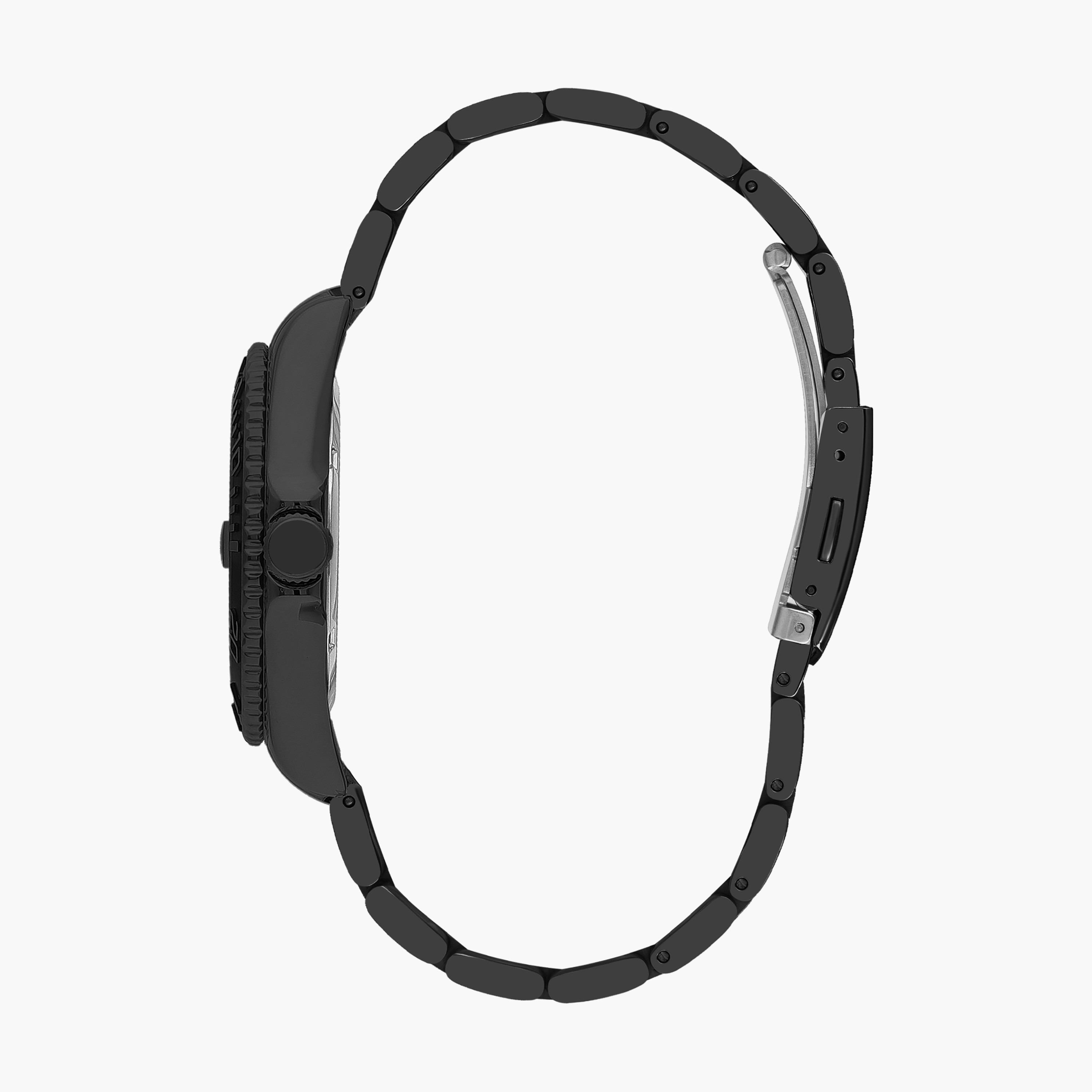 Beverly Hills Polo Club Men Black Analog Stainless Steel Strap Watch | BP3328X.690 | 42 MM-men-watchesandjewellery-watches-image-2