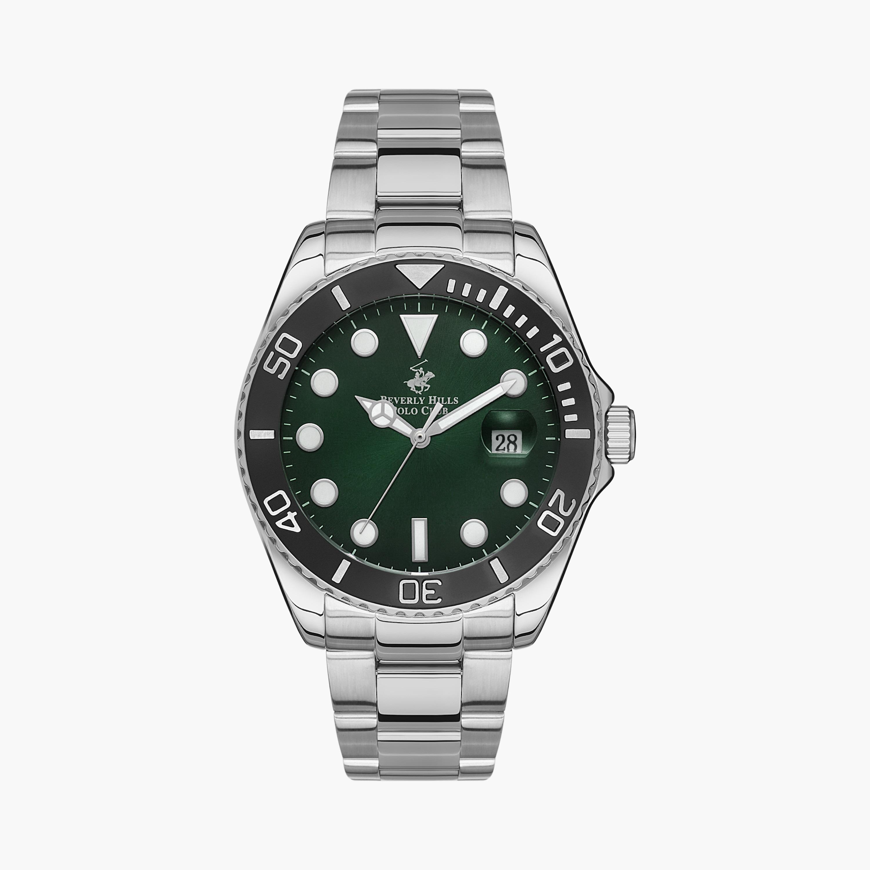  BP3328X.370 | ساعة بيفرلي هيلز بولو كلوب للرجال ذو أنالوج بسوار من ستانلس ستيل مع لون فضي-men-watchesandjewellery-watches-image-1